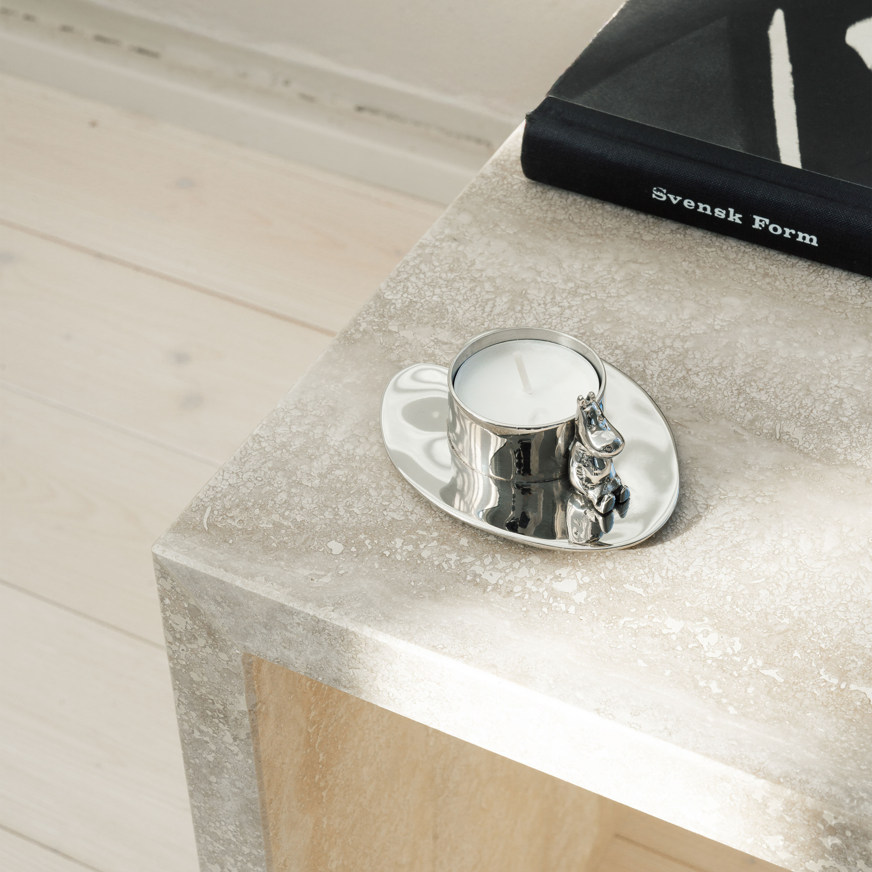 Hilke Collection Hilke X Mumins Nr.3 Kerzenhalter Silber