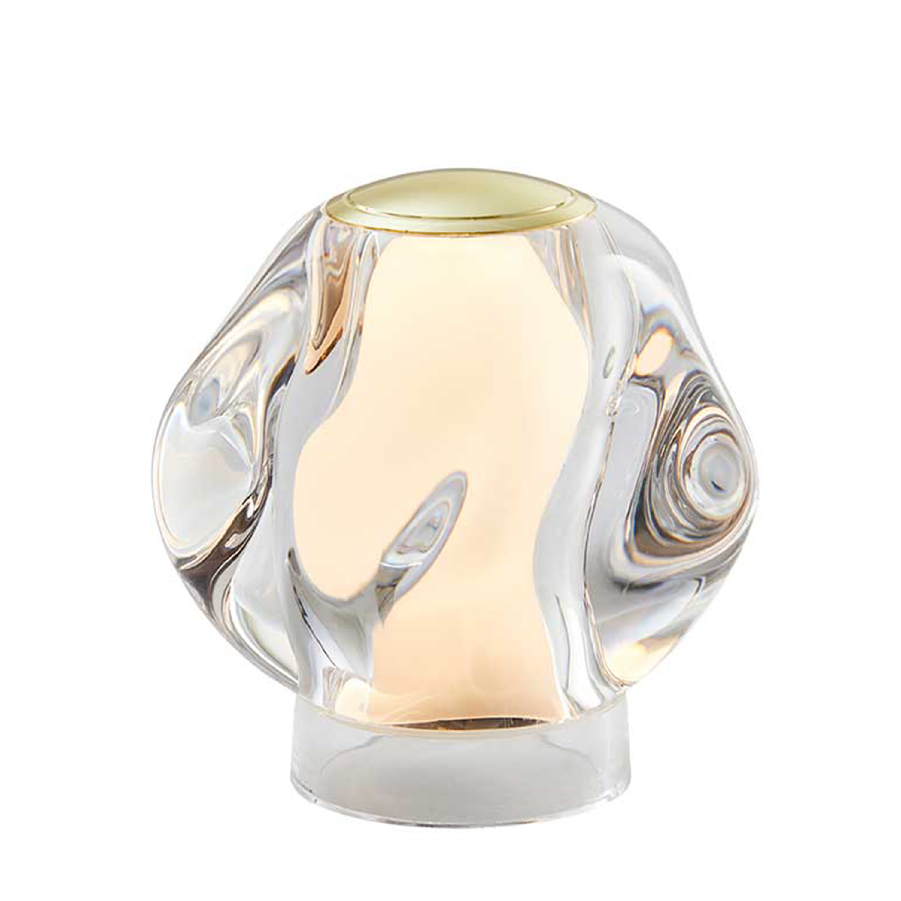 LOOM Design Ice Ball Portabel Bordslampa Gold