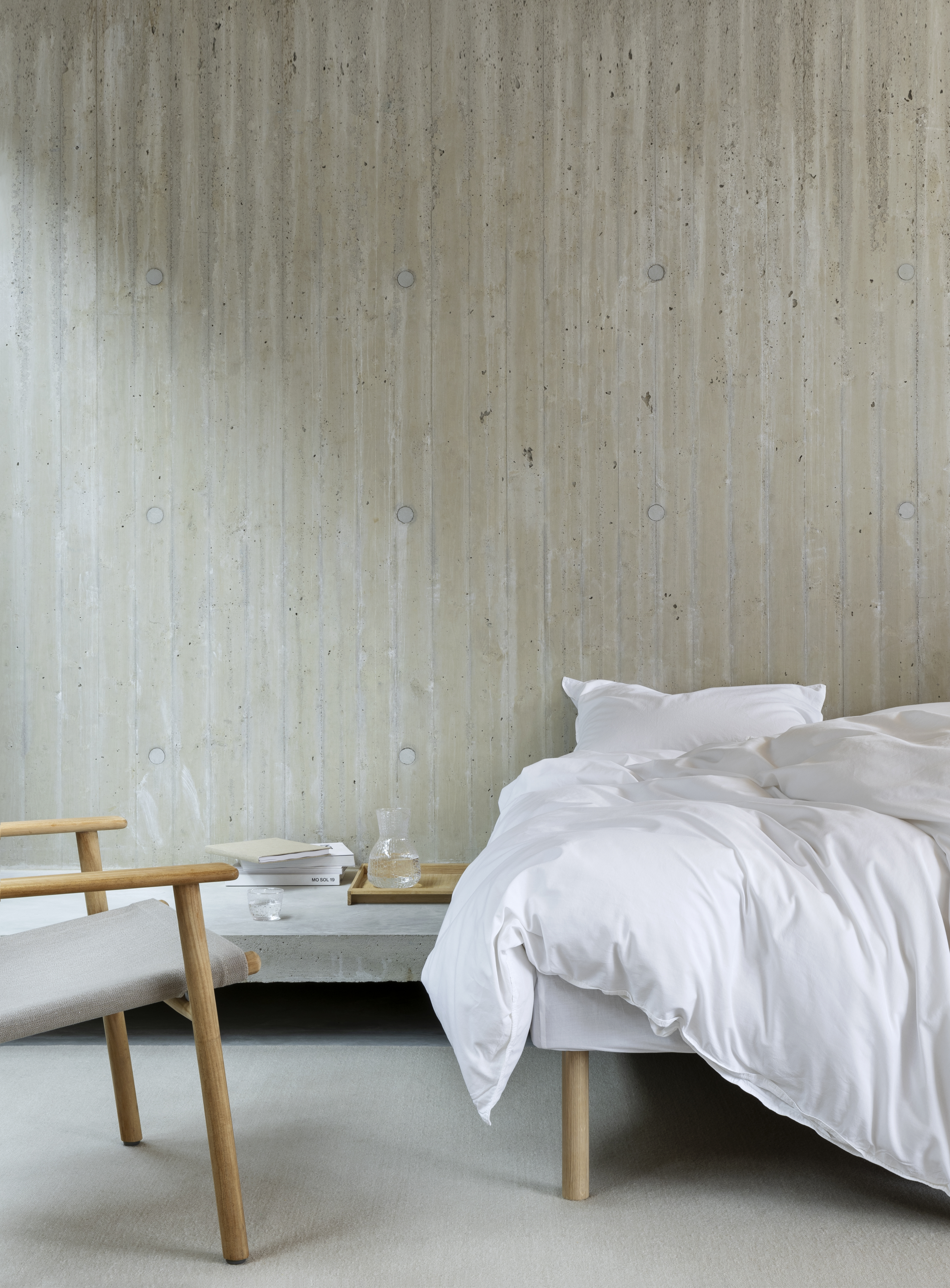 Høie Frøya Pussilakanasett Valkoinen 150x210/50x60