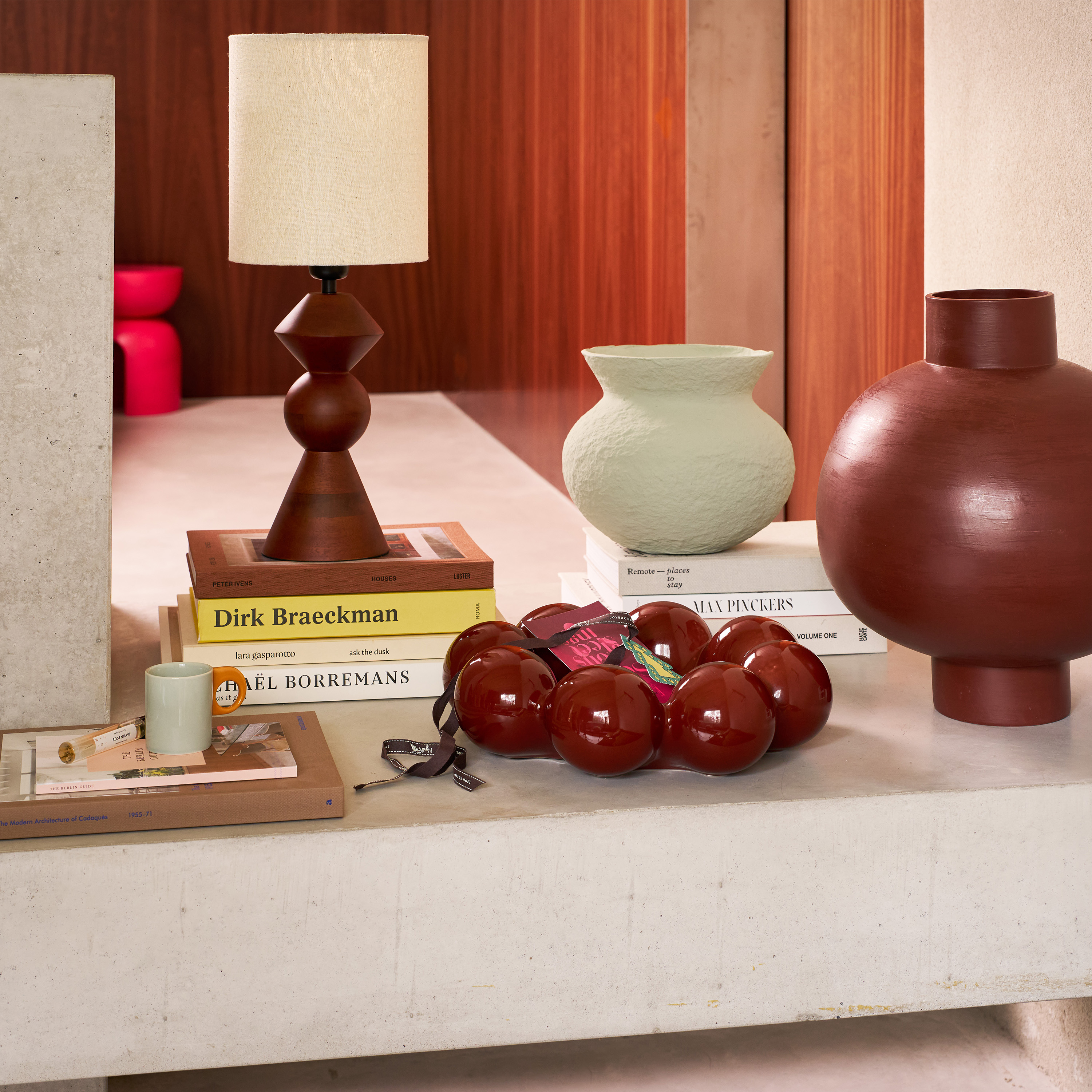 Urban Nature Culture Tre Bordslampa Walnut