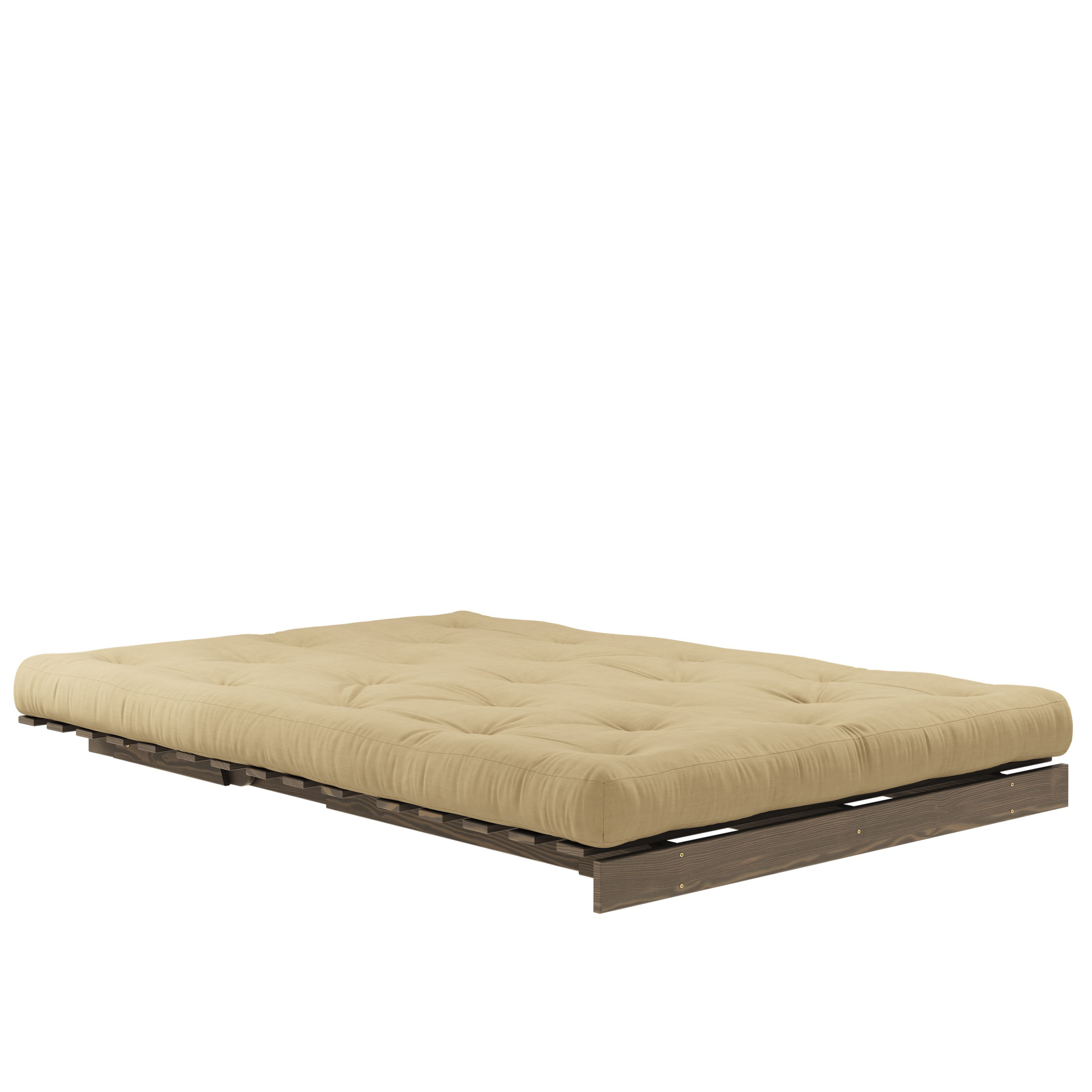 Karup Design Roots Vuodesohva Ruskea/Wheat Beige 140cm