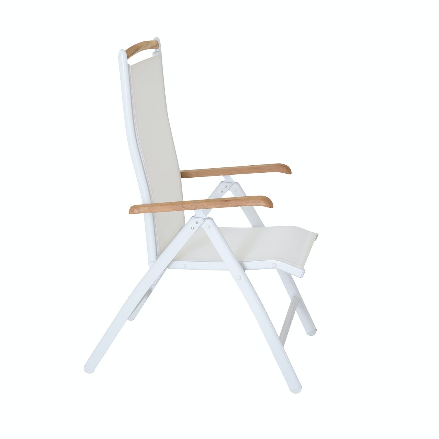 2-pack Venture Home - Elsa 5-position Matstol Vit