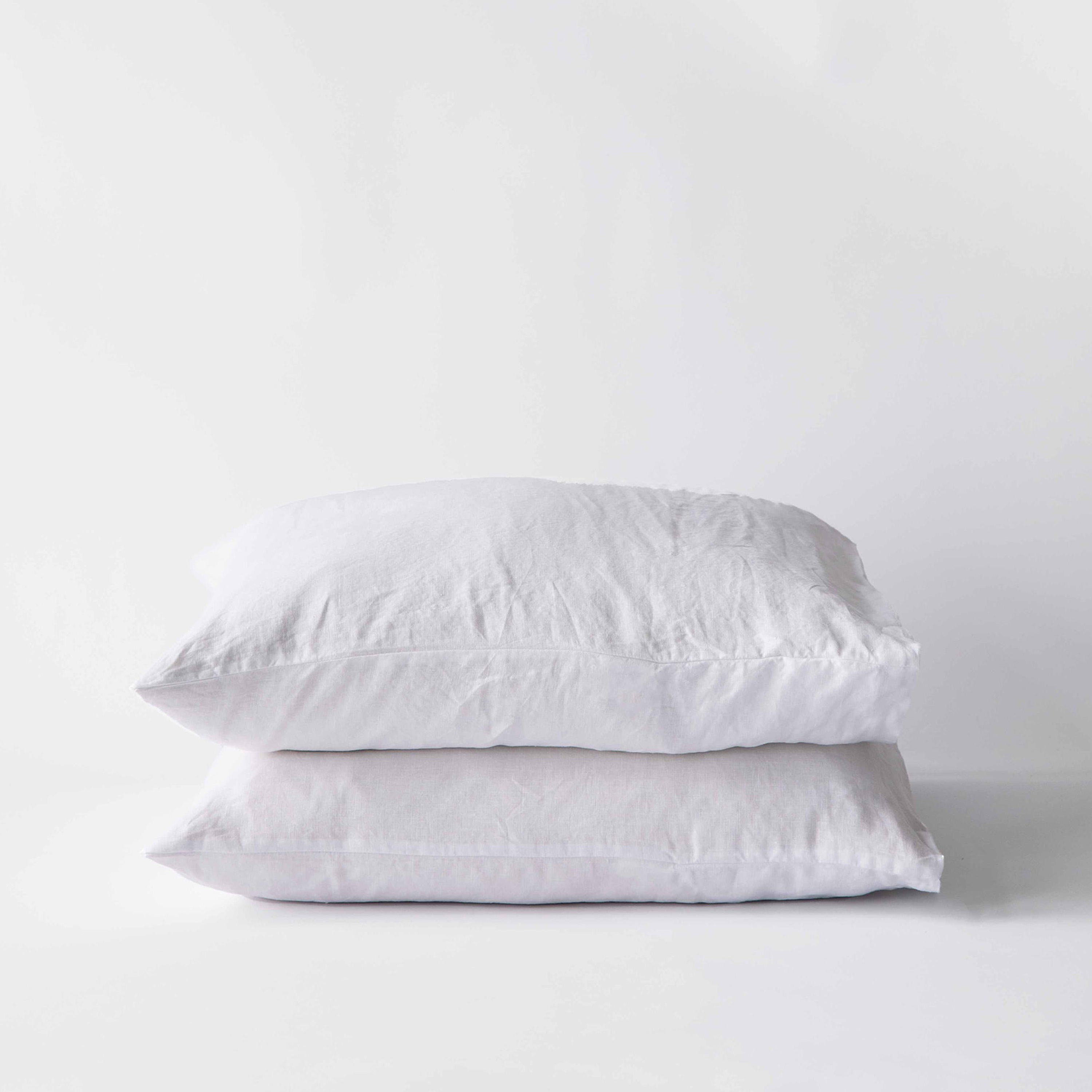 Tell me more Örngott Linne Bleached White 50x60 2-pack