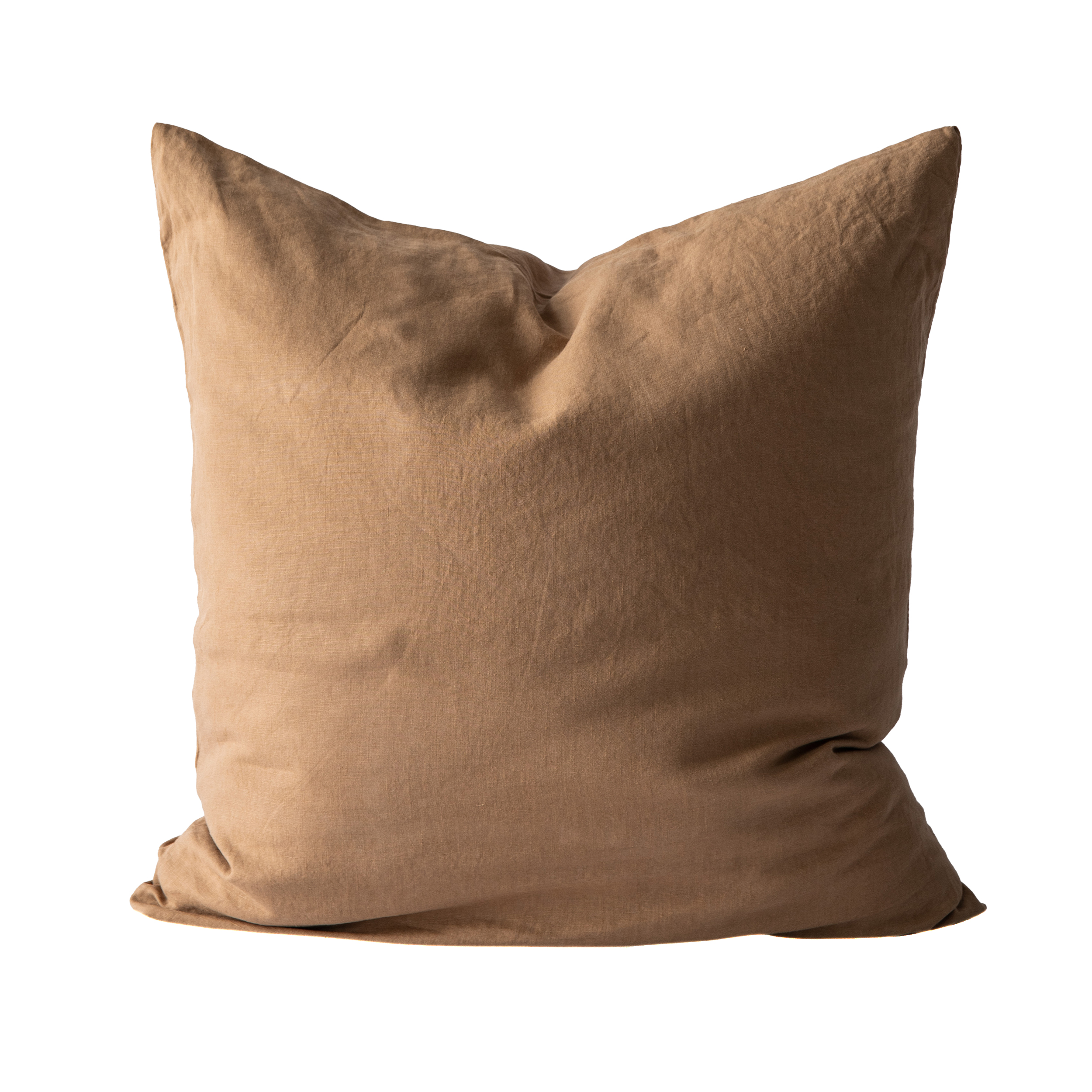 Kuddfodral/Örngott Linne Hazelnut 65x65