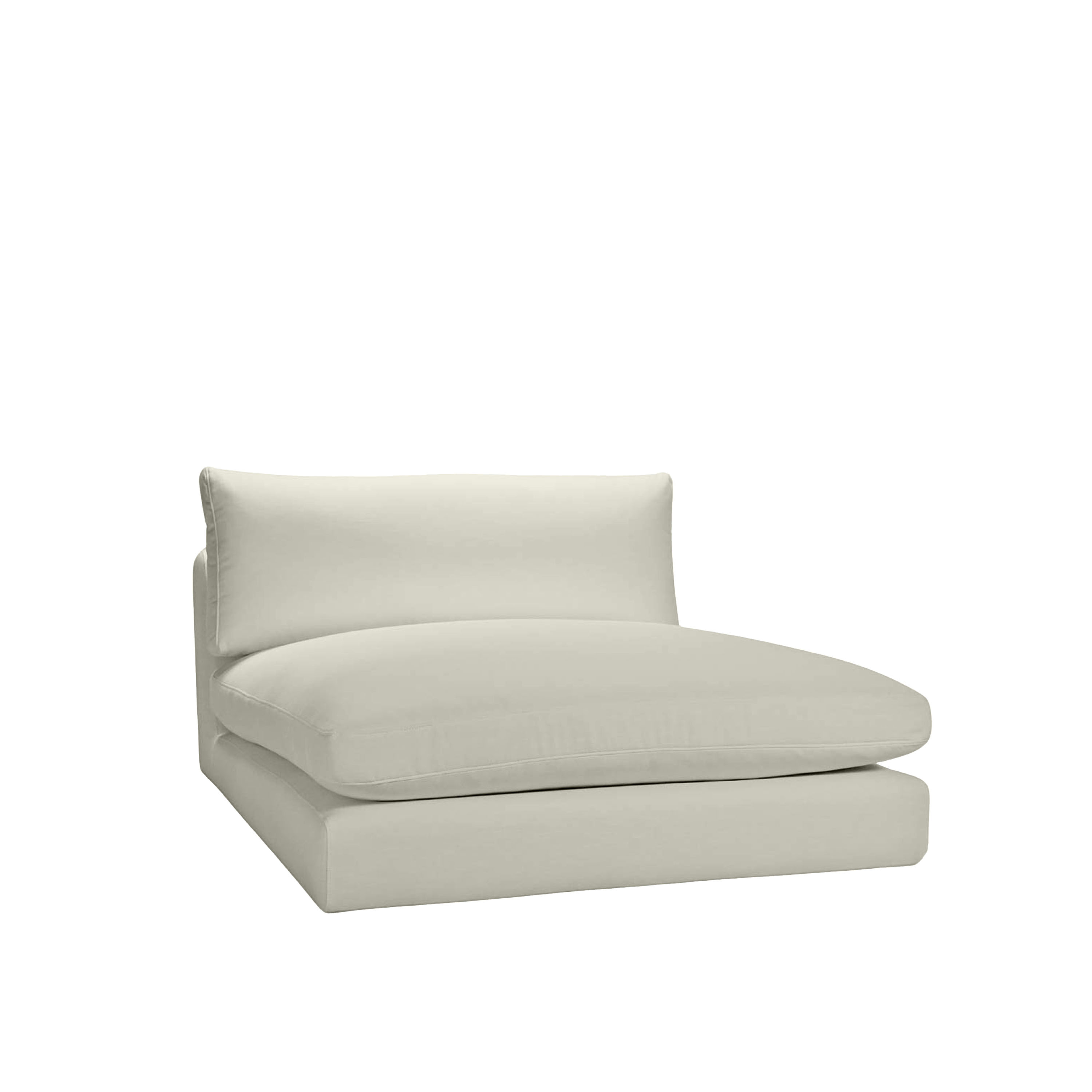 Capri 1.5-sits Divanmodul Beige 120x155