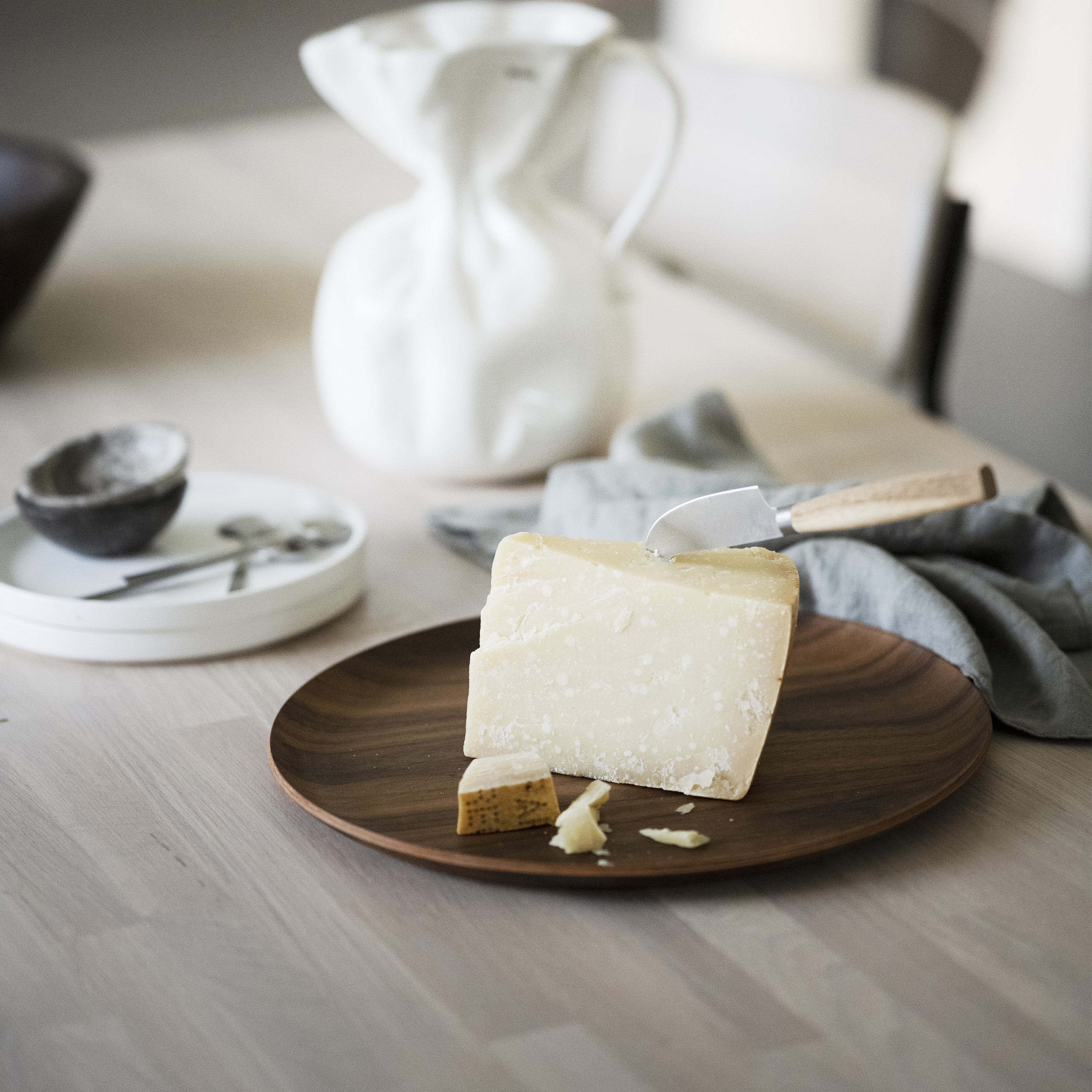 Rowico Home Tyler Esstisch Oval Weiß pigmentiert 170/210cm