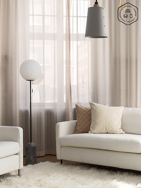 Globen Lighting Torrano Gulvlampe Grå