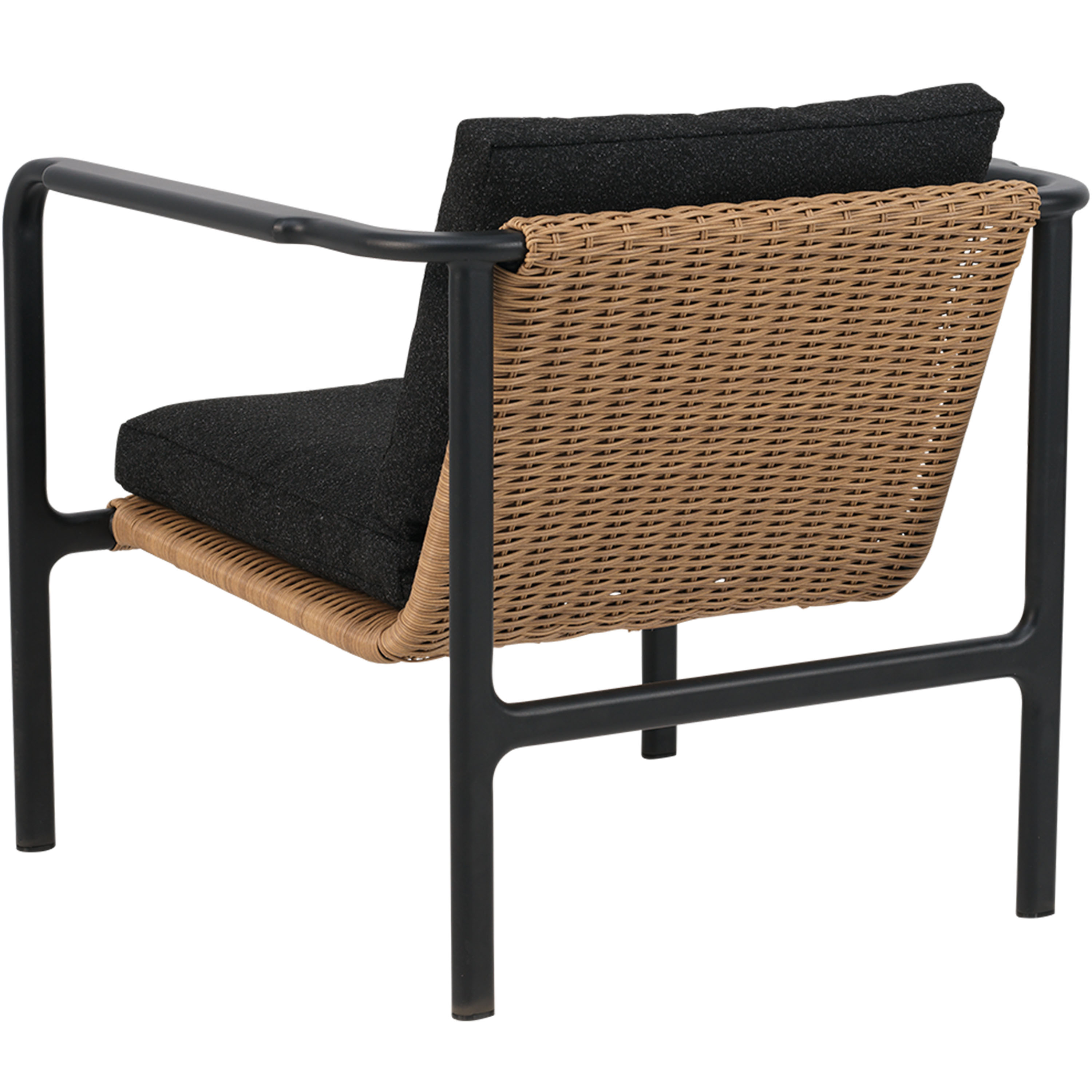 Brafab Motty Loungefotölj Black/Teddy Black