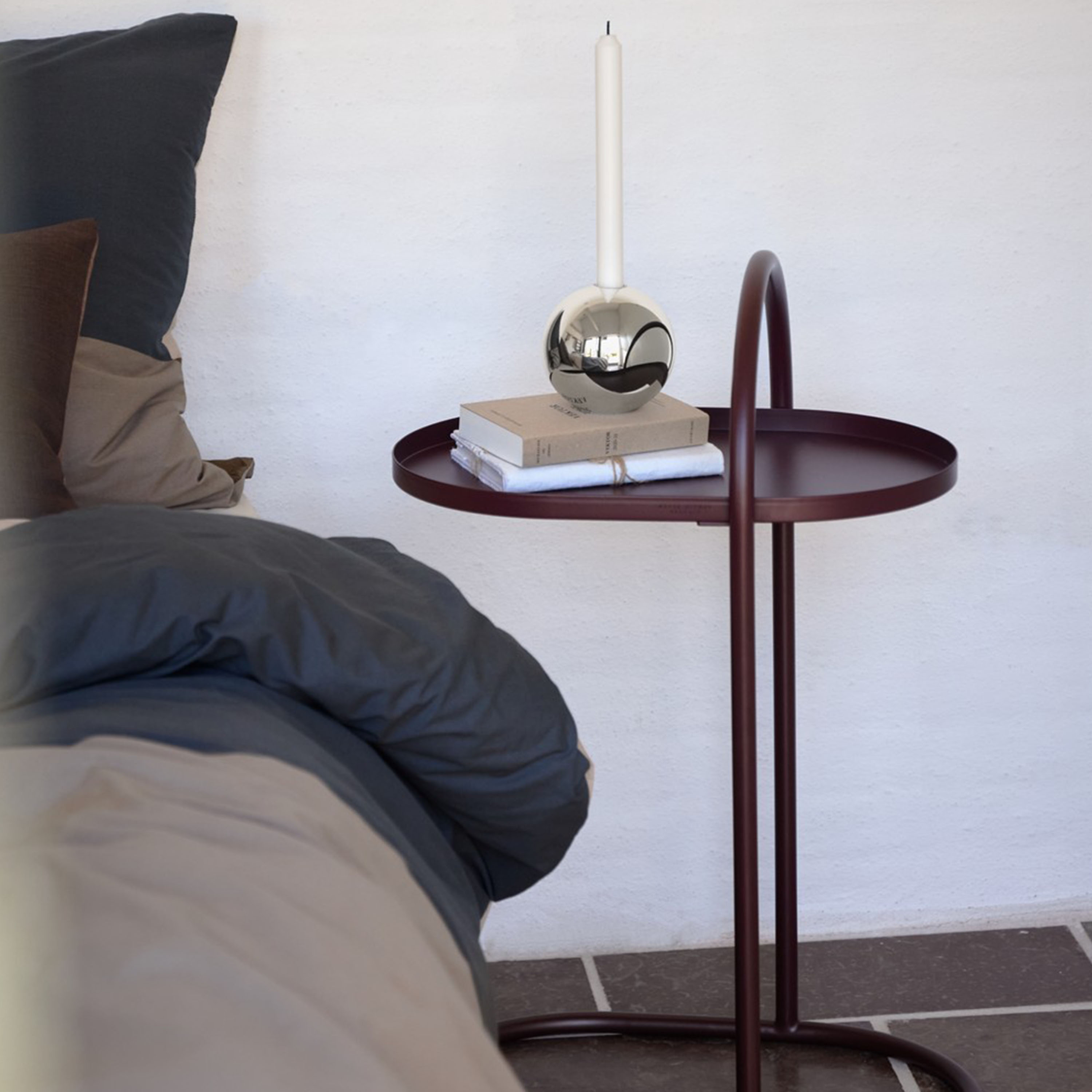 Mette Ditmer Sphere Ljusstake Chrome Small