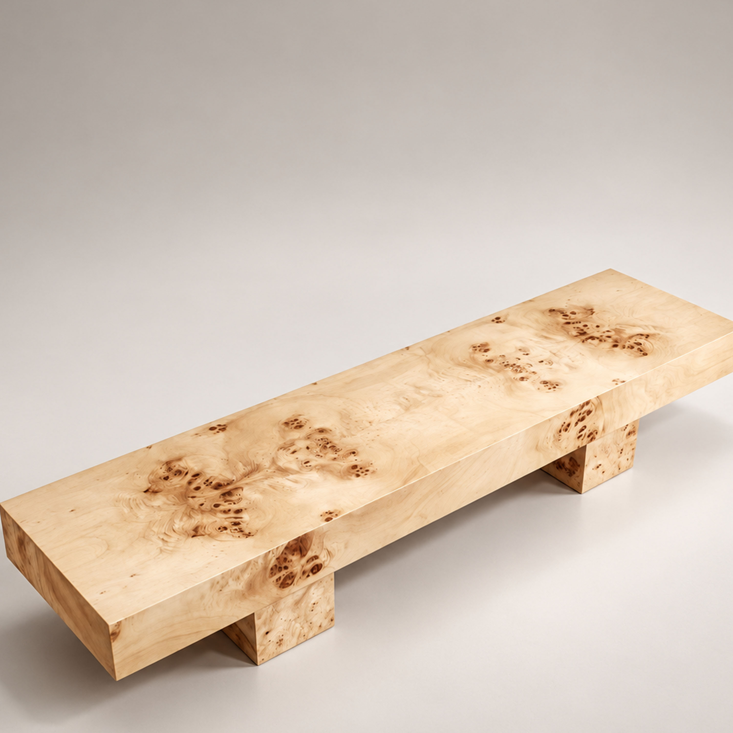 Chunky TV-benk Poppel 140cm