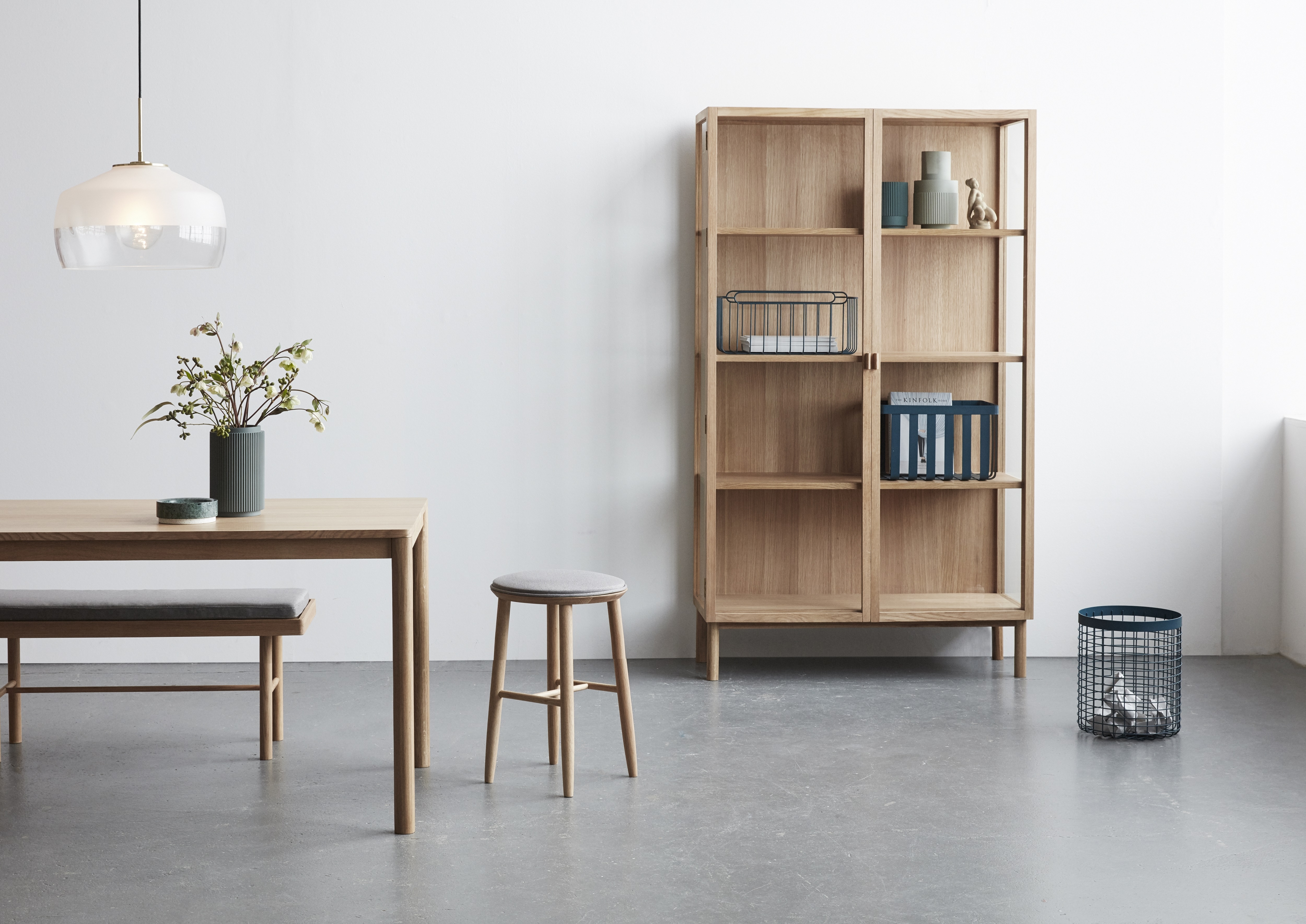 Hübsch Panorama Vitrinskåp FSC 190cm