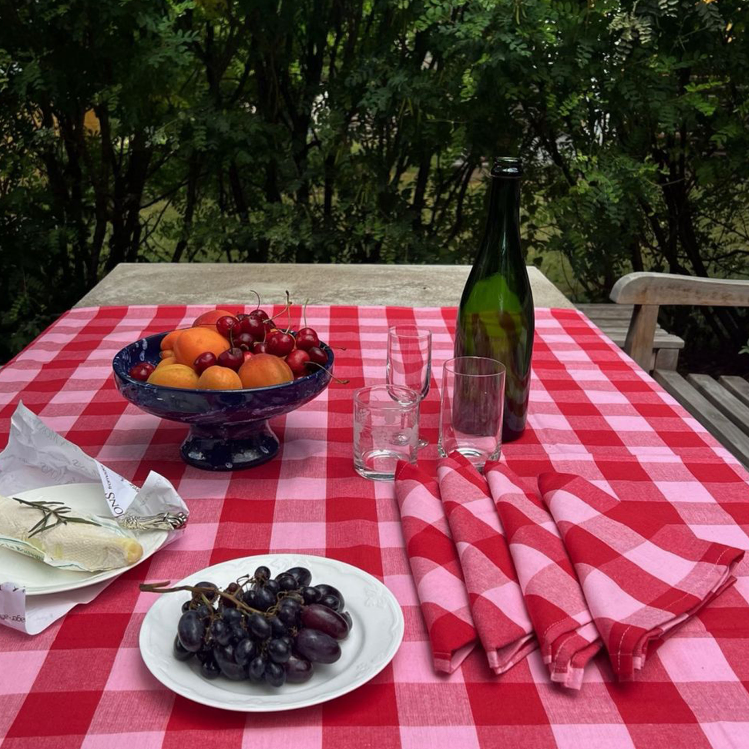 Midnatt Paola Servett 4-pack