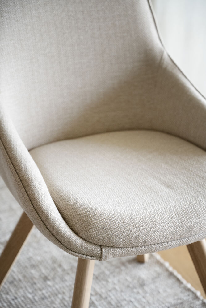 Rowico Home Alison Matstol Ljusbeige/Ek