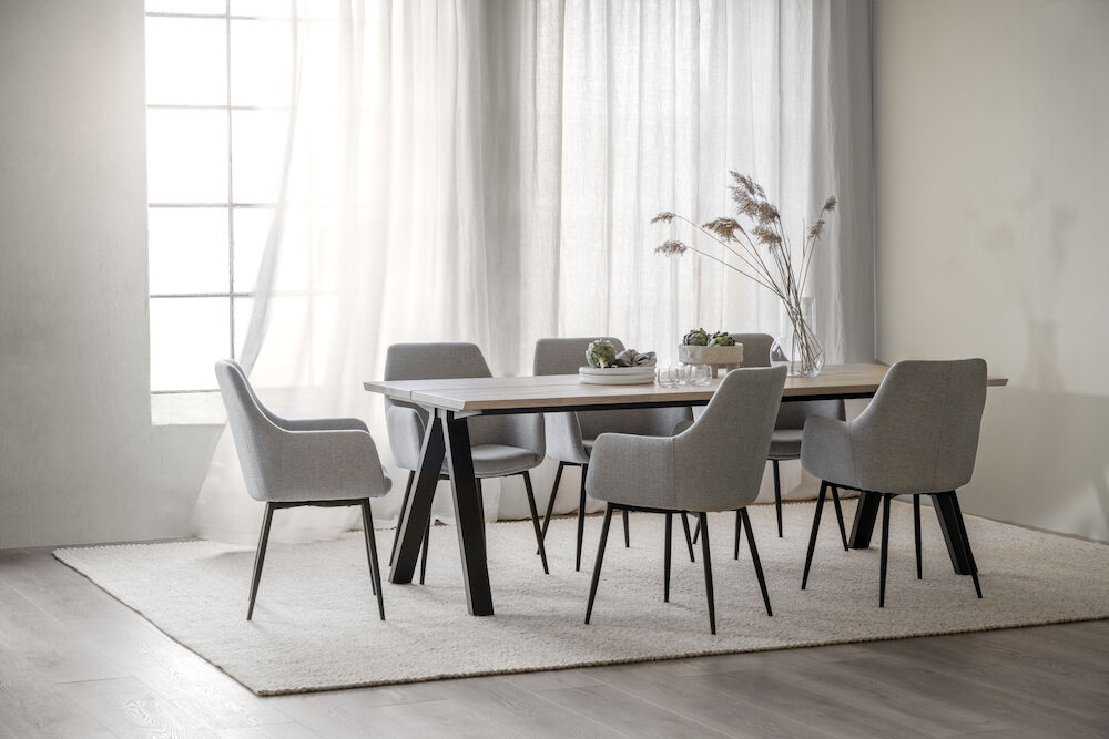 Rowico Home Reily Karmstol Beige/Svart