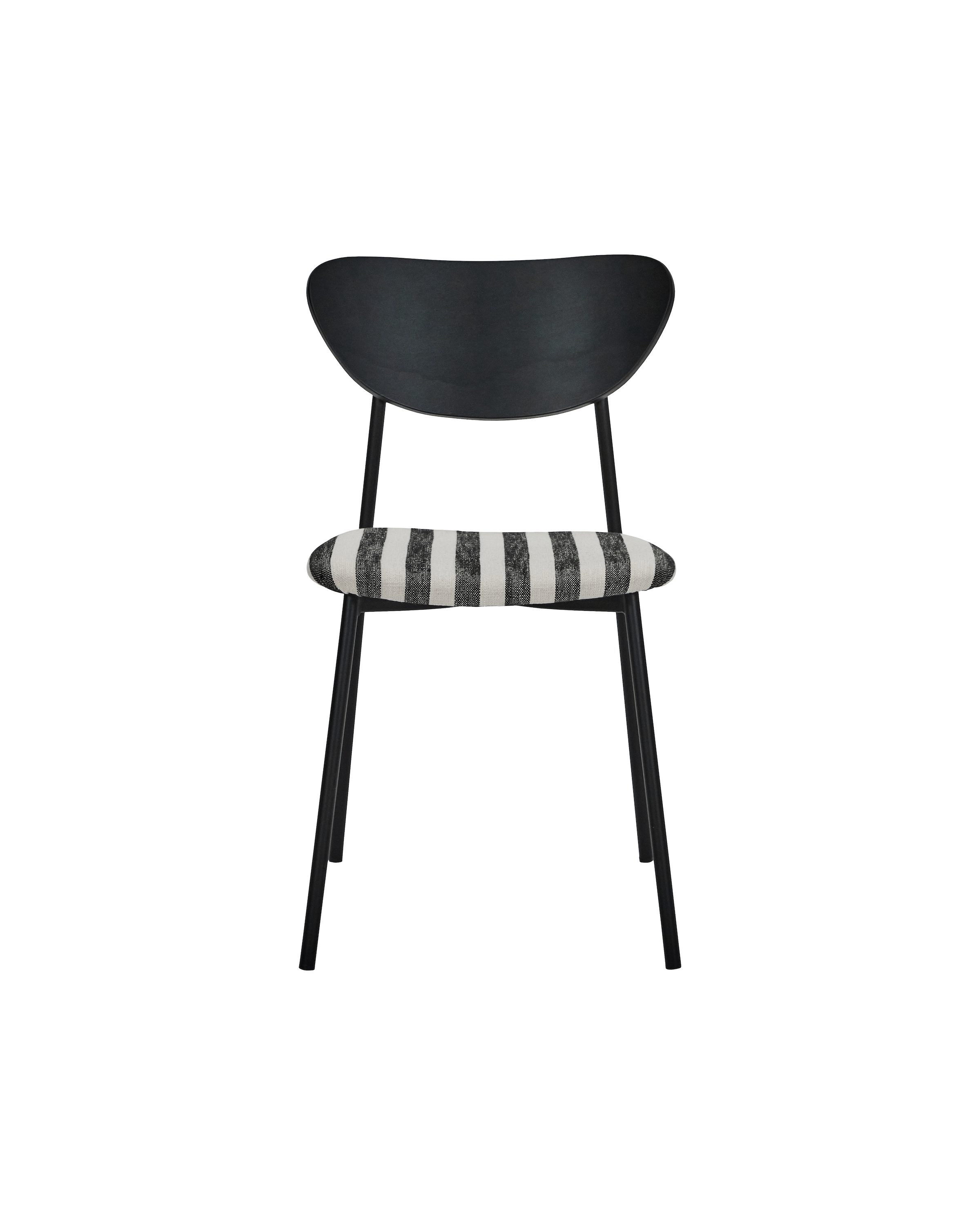 House Doctor Must Matstol Svart/Off-White 2-pack