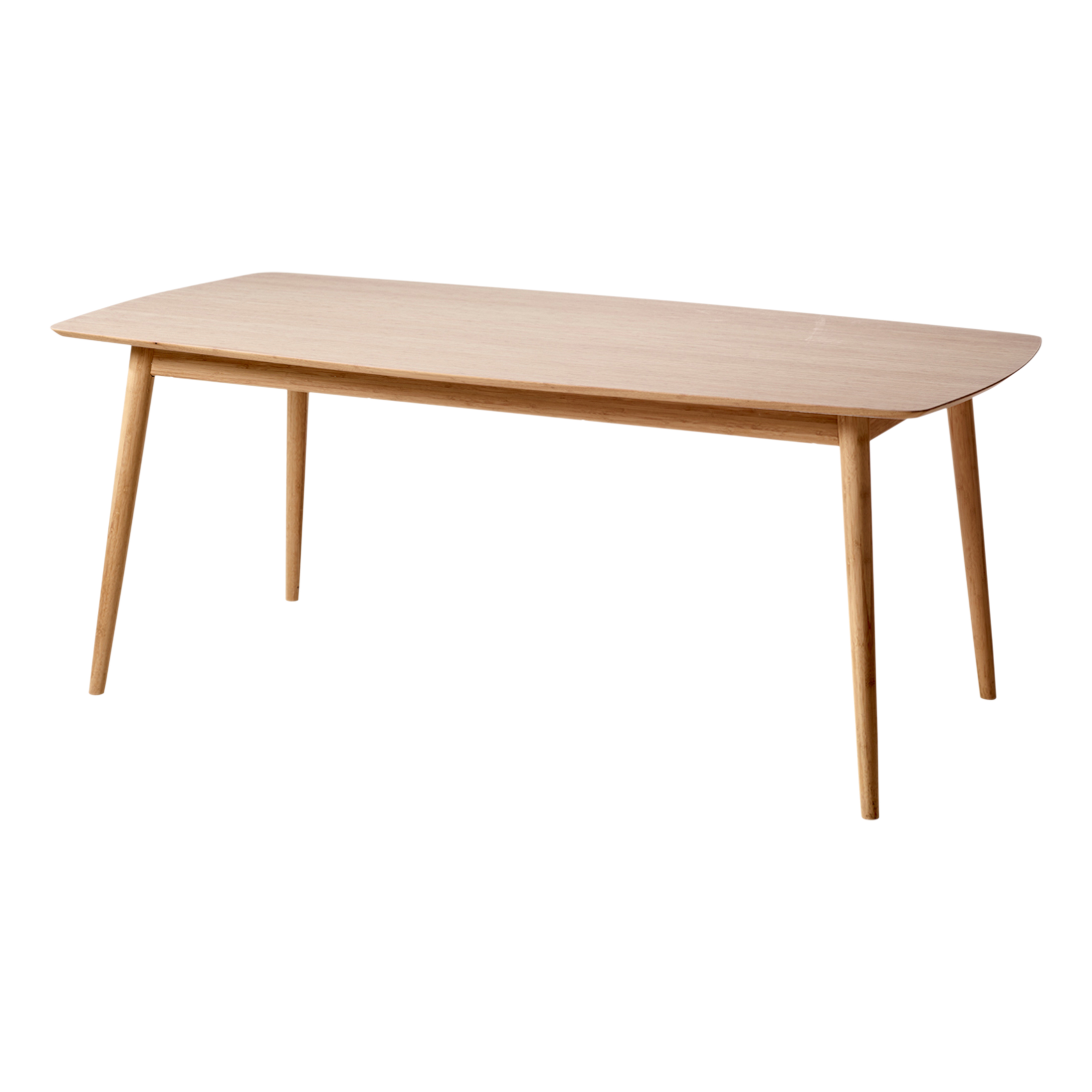 Cinas - Noble Esstisch Bambus 182cm - Beige