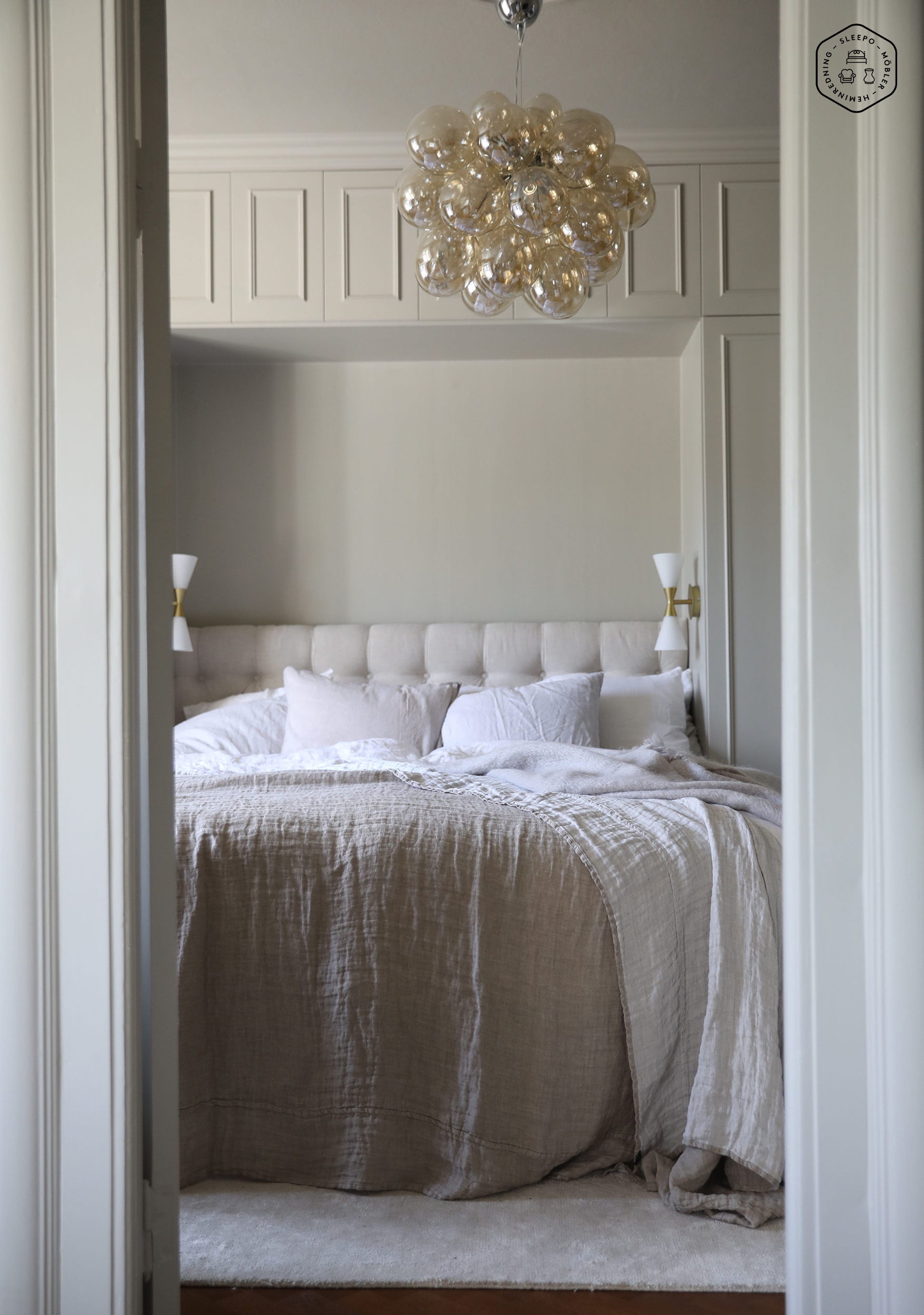 Herstal Harlekin Duo Vägglampa Mässing