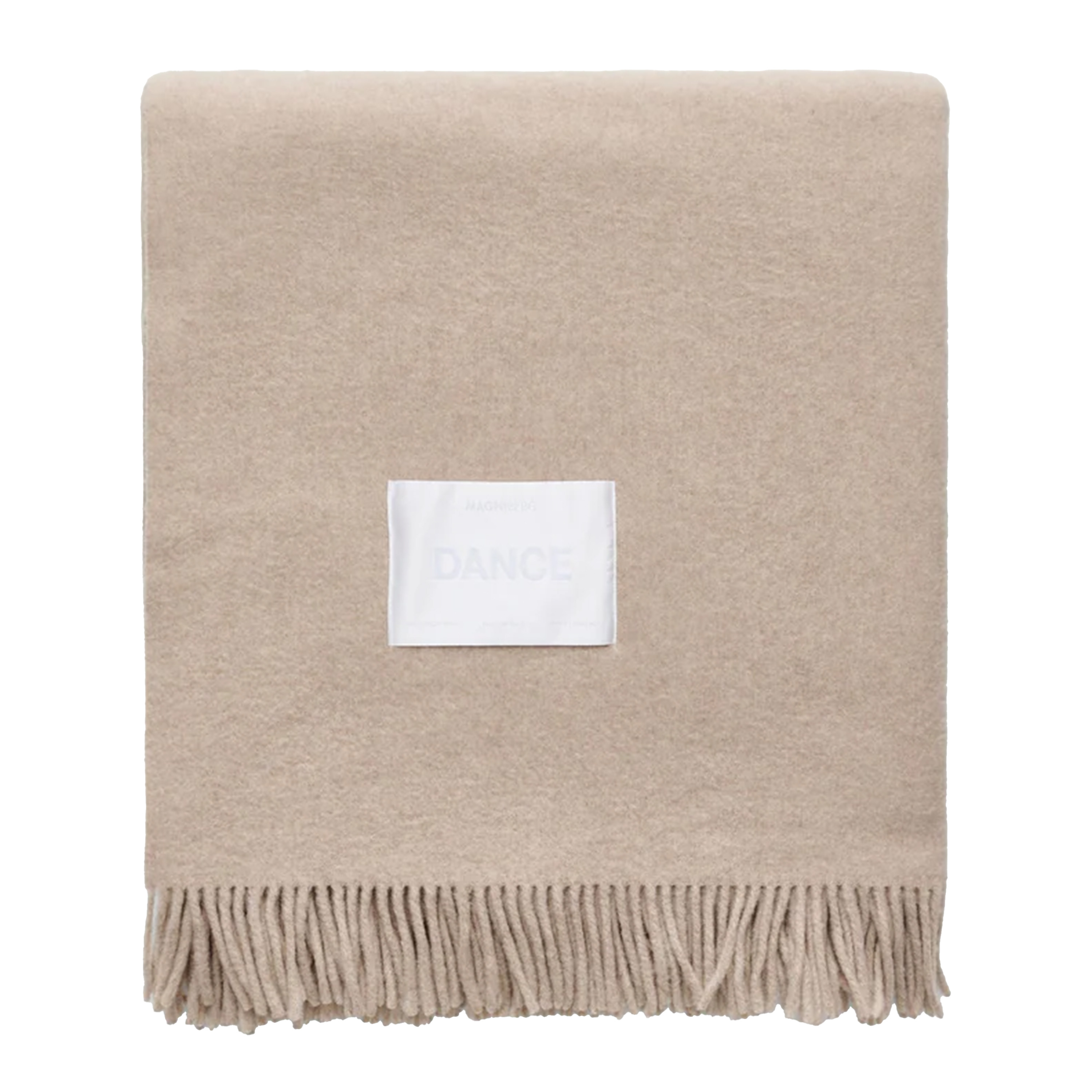 Magniberg Bold Ullpledd Sand Melange