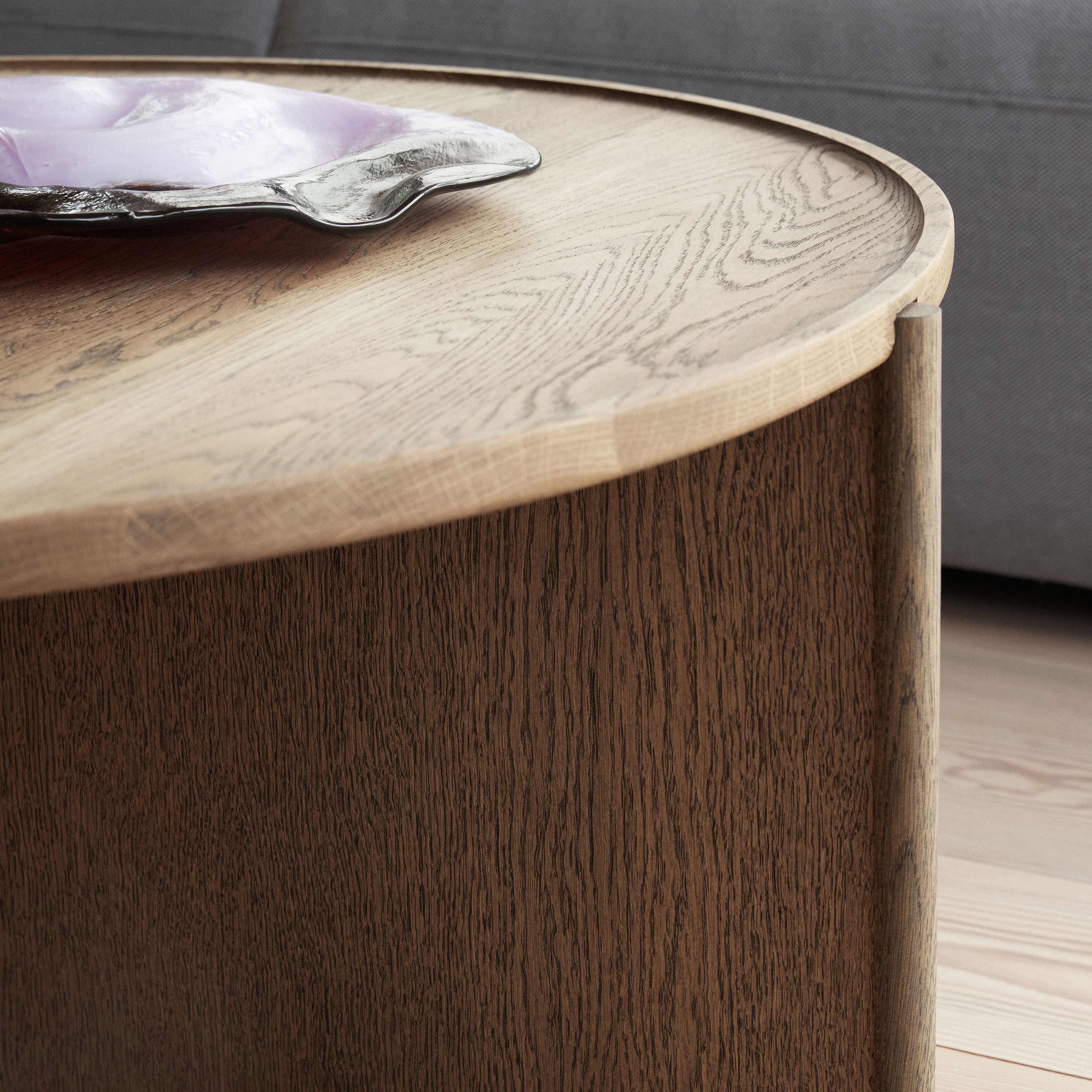 Northern Cling Coffee Sofabord Smoked Oak Large