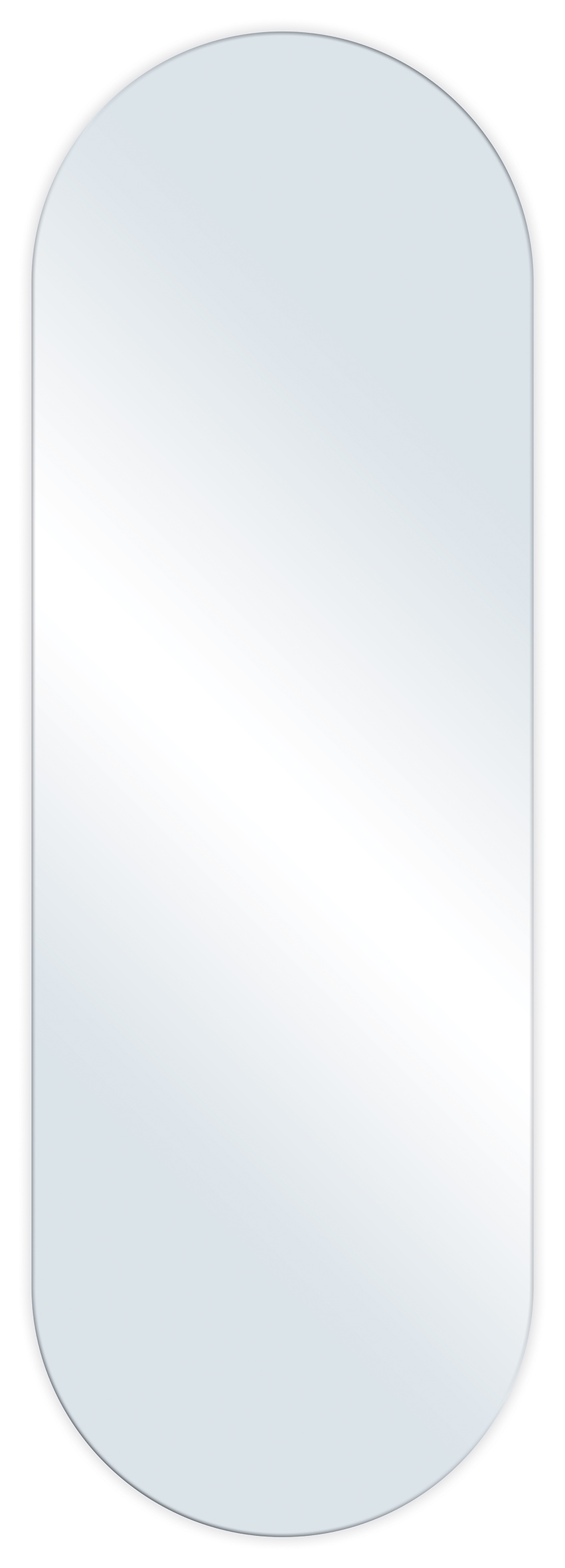 Santorini Oval Spegel 120x40