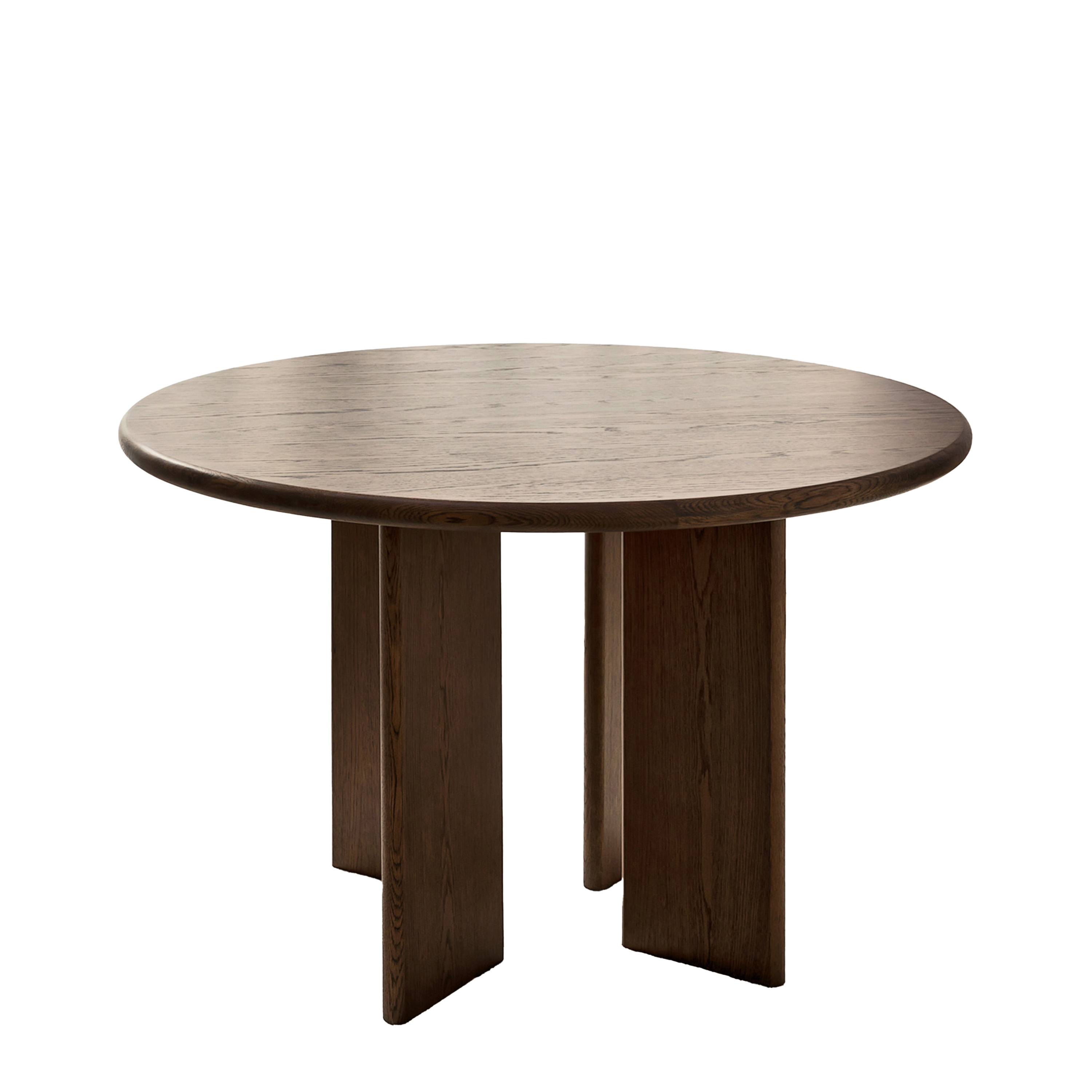 Sleepo Collection - Ollie Esstisch Braun gebeizte Eiche 120 cm - Holz