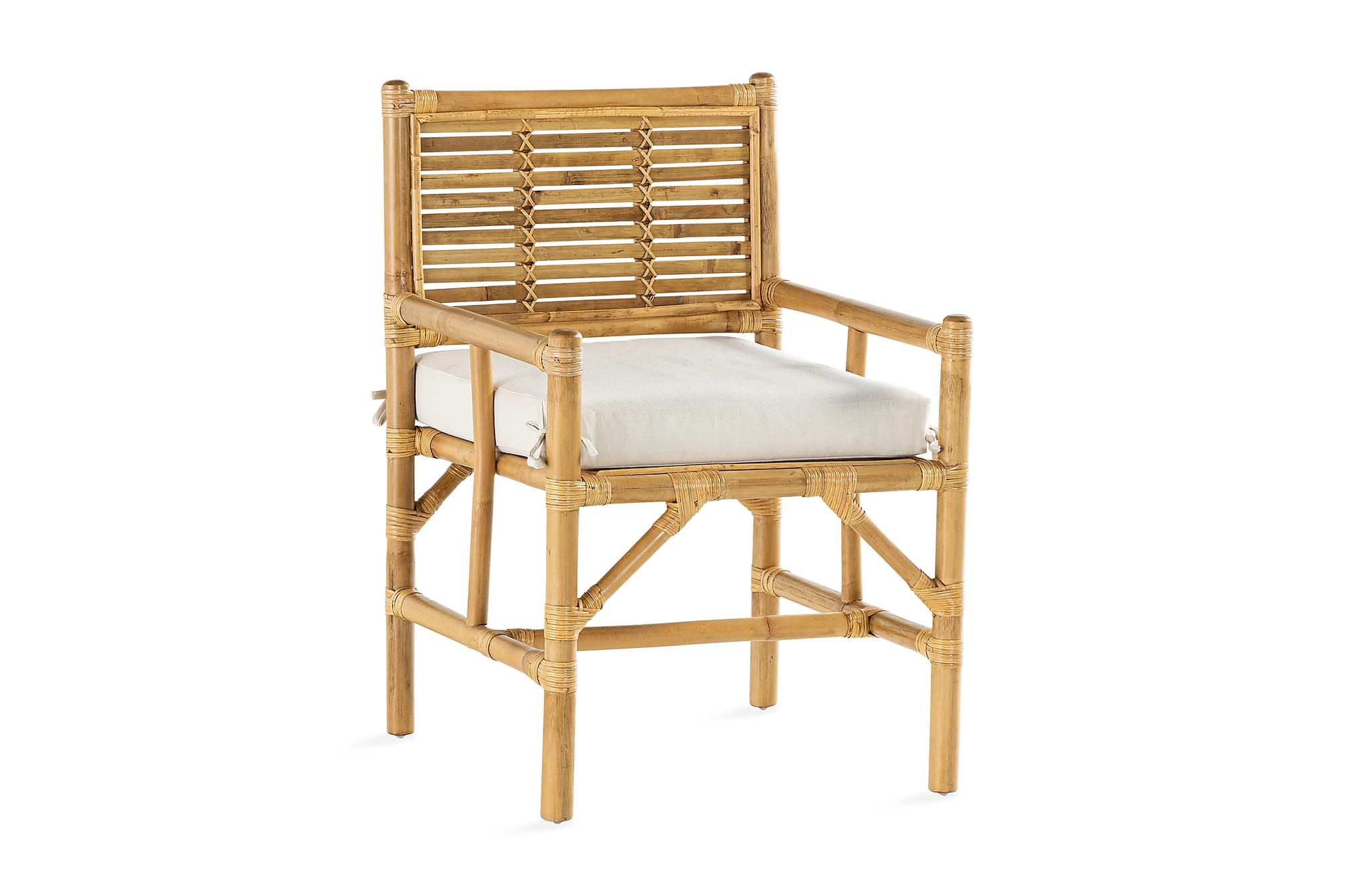 Nordic Outdoor - Birger Fåtölj inkl Dyna Natur/Vit - Beige