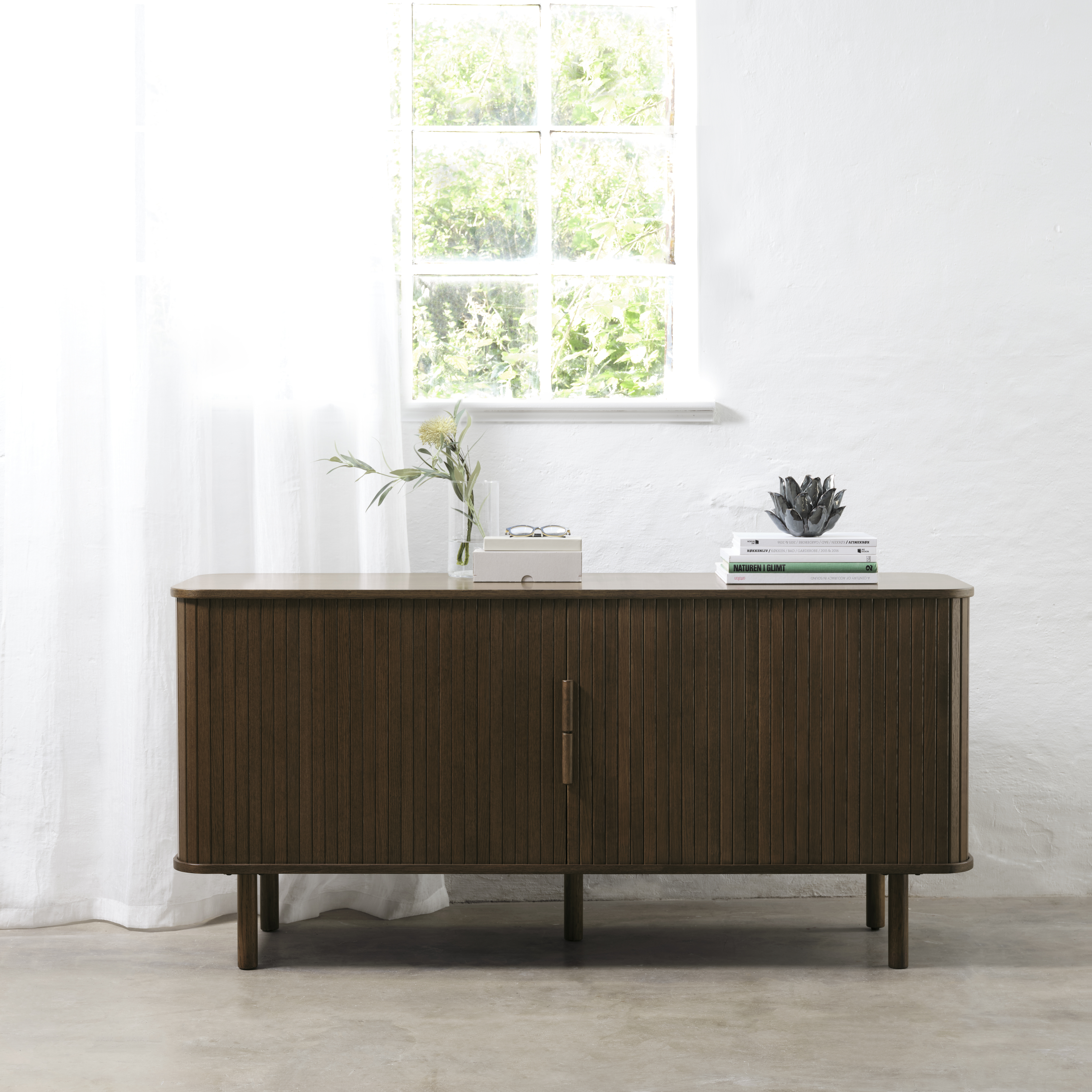 Nordic Home Tindra Sideboard Smoked Oak 160cm