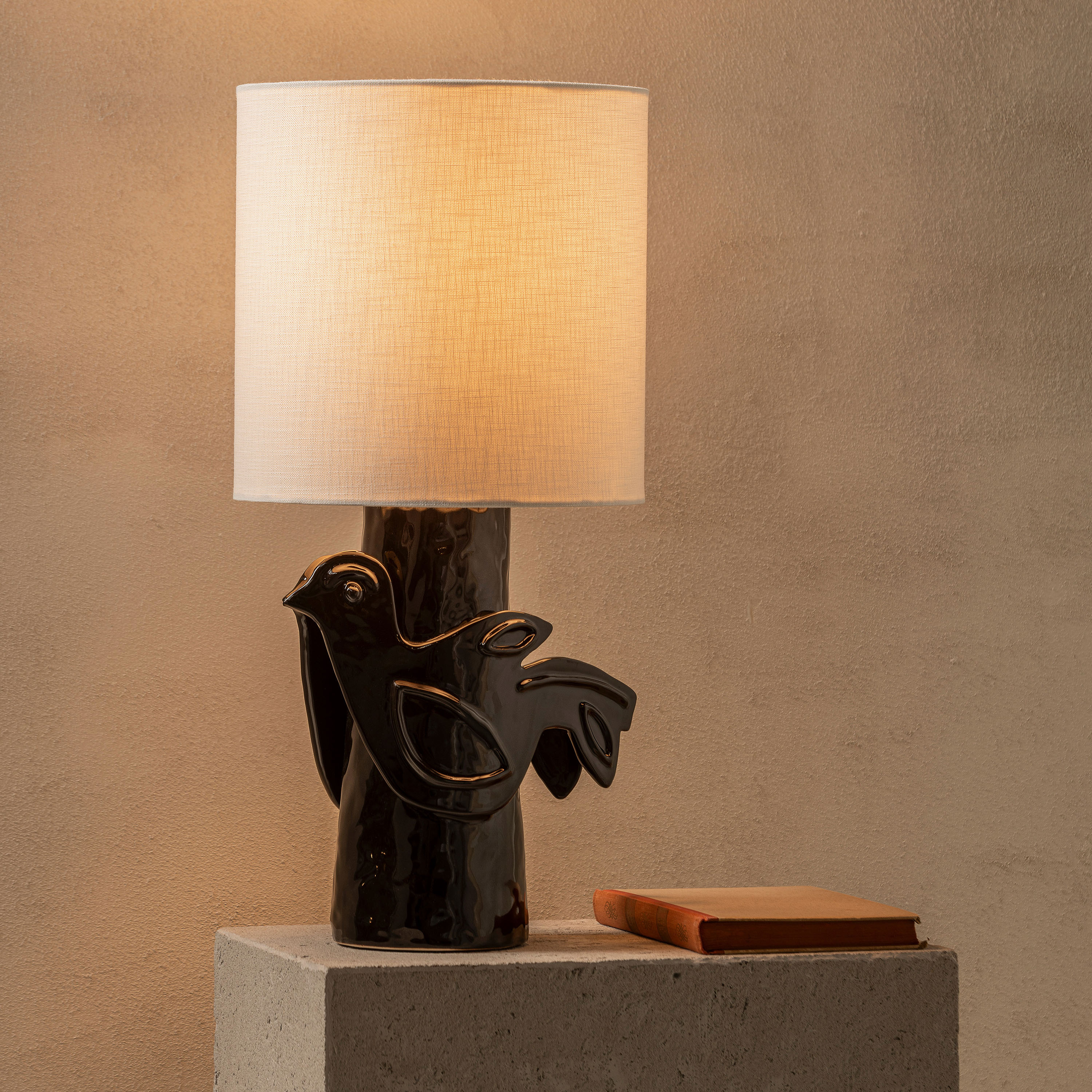 Paloma Bordslampa Black/Beige 52cm