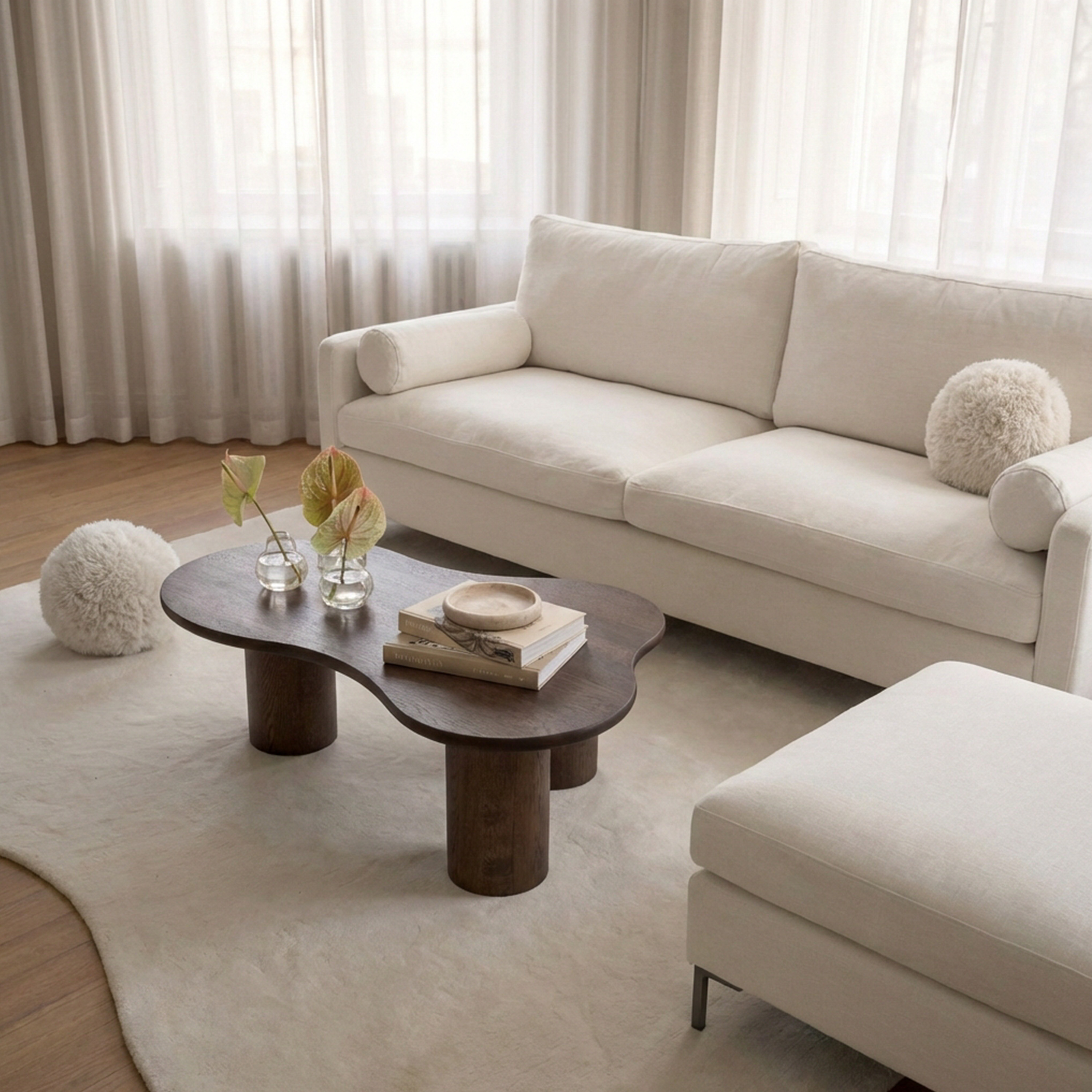 Sleepo Collection Åre 2-seater Sofa White 177cm