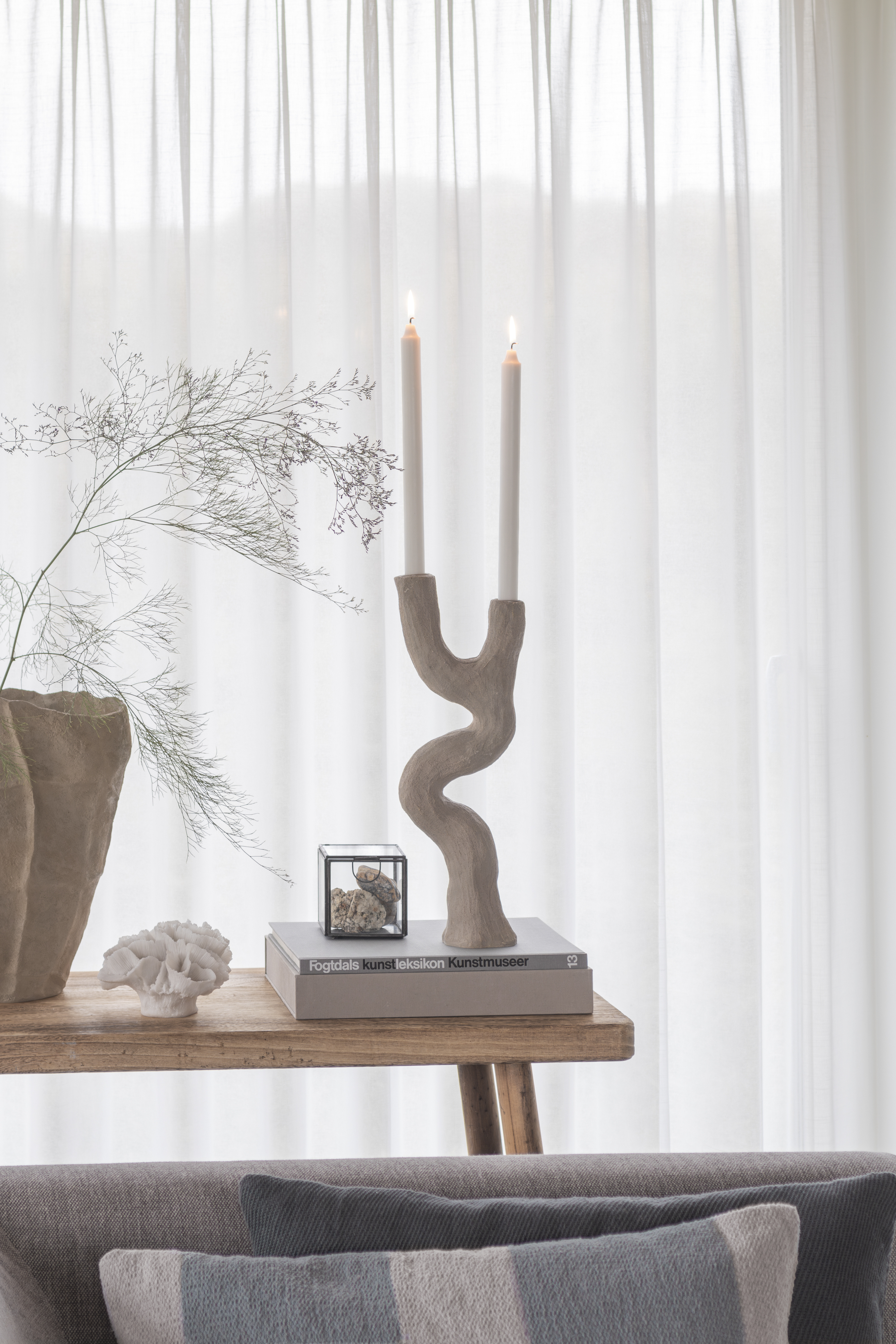 Mette Ditmer Art Piece Ljusstake Sand 41cm