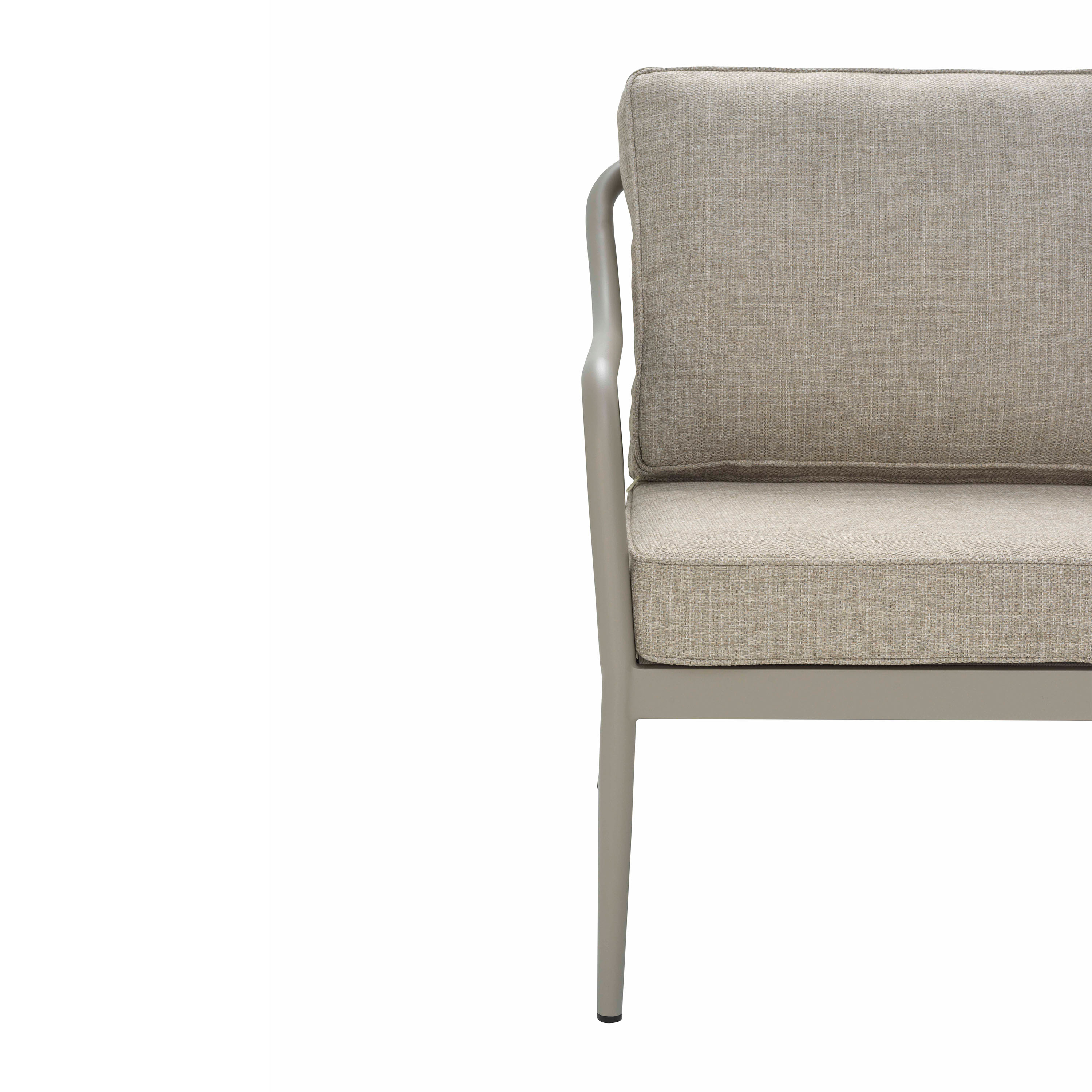 Brafab Coleville 3-sits Soffa Khaki/Burlap Beige 185cm