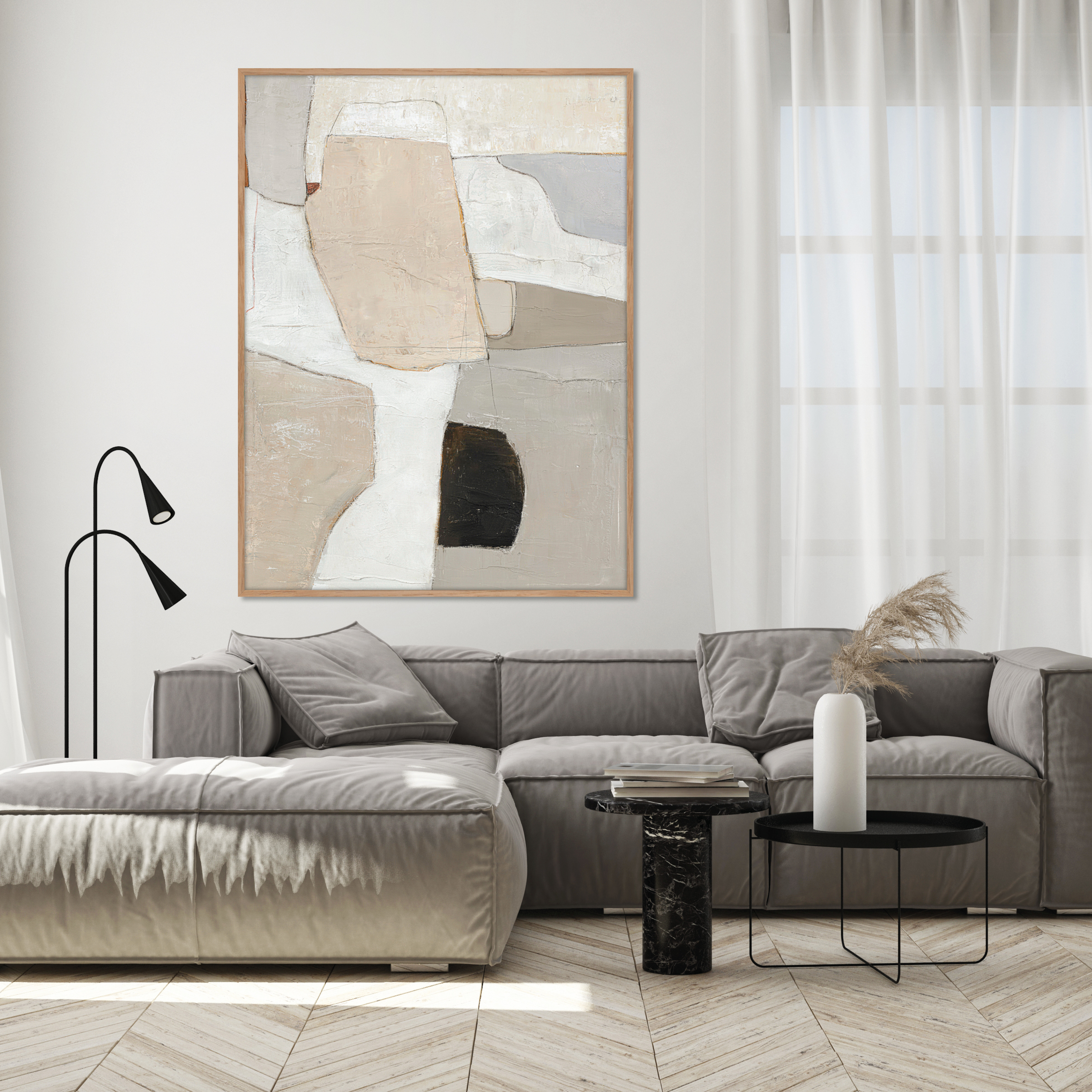 Malerifabrikken Accurate Taulu Oak Frame 90x120cm