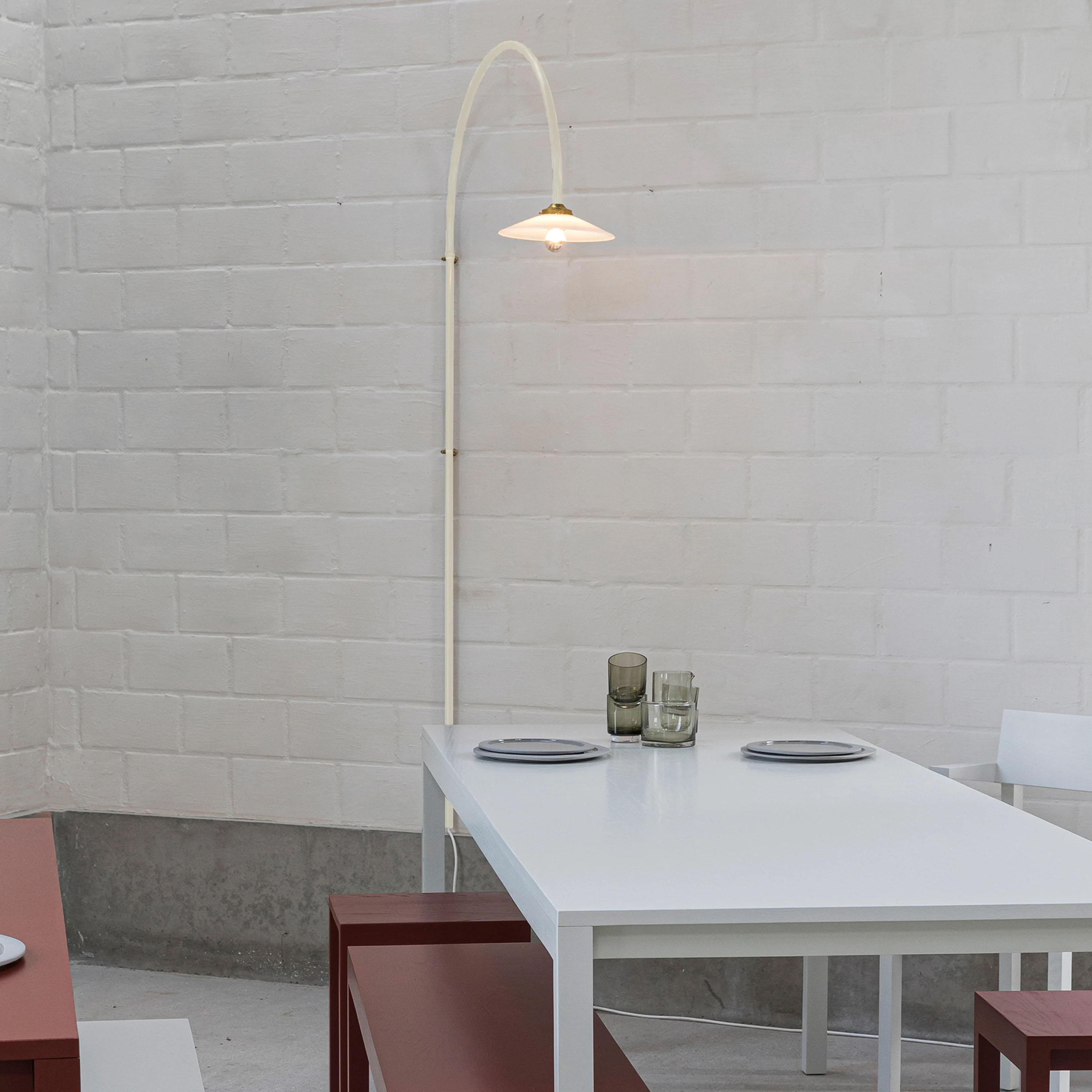 Hanging Lamp N°2 Vägglampa Ivory
