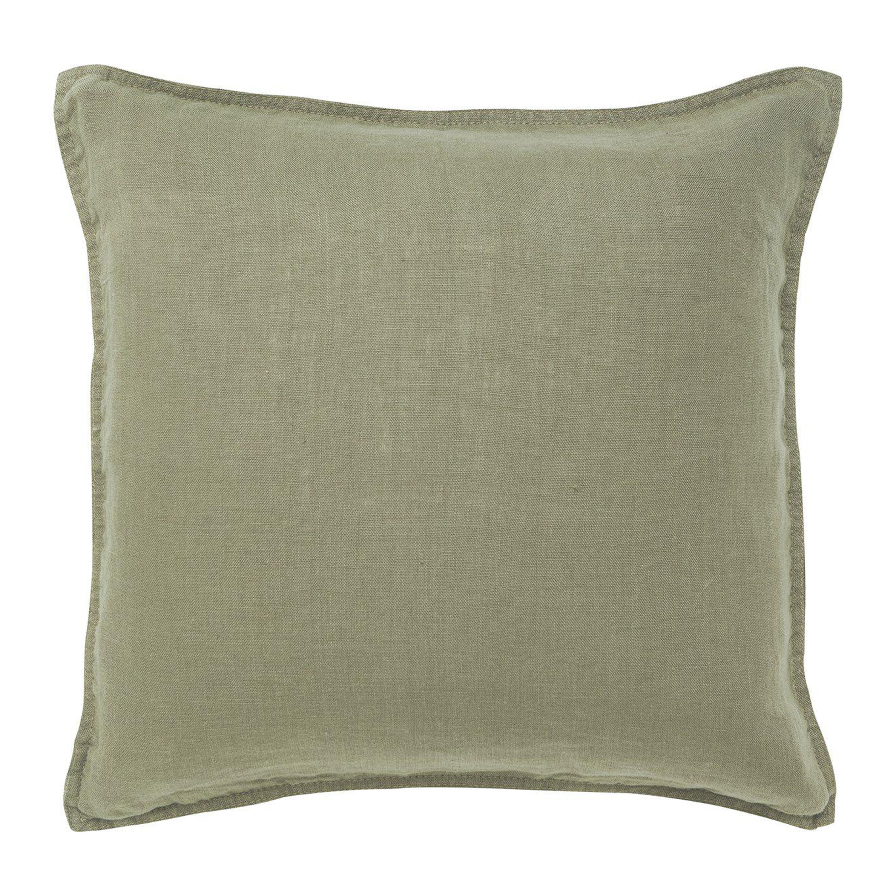 Julie Kuddfodral Linne Mossa 45x45