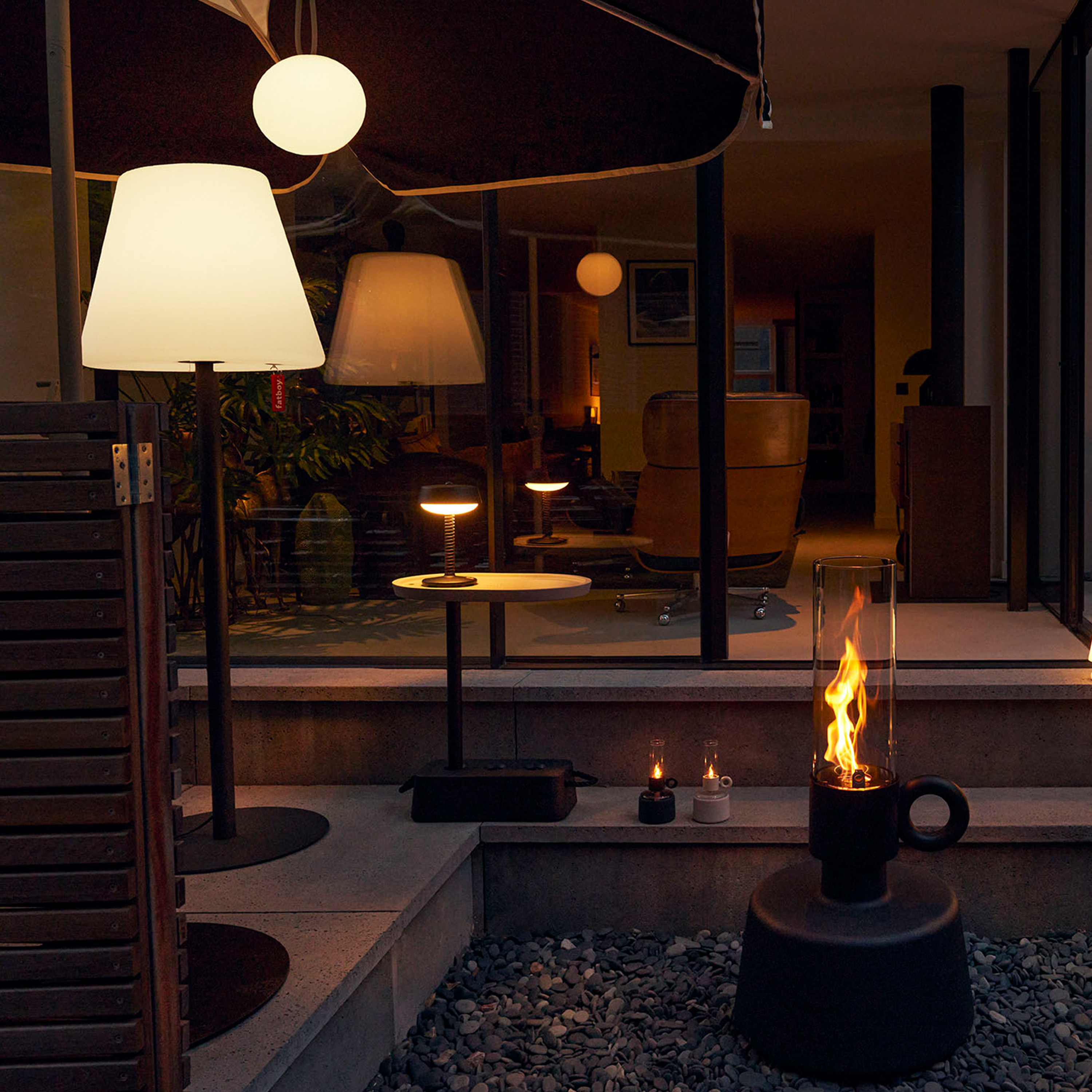 Fatboy Edison the Giant Golvlampa Anthracite 182cm