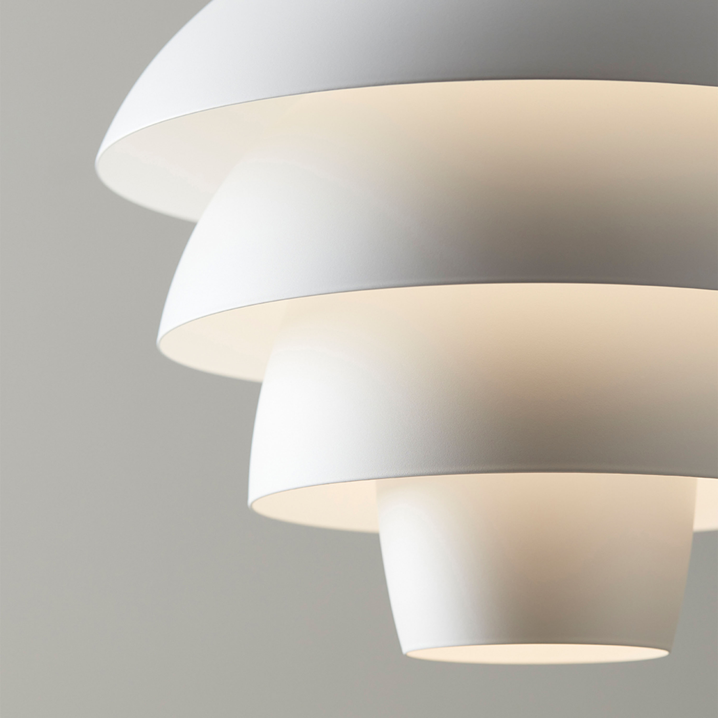 Belid Valencia Riippuvalaisin Mattavalkoinen/Messinki Ø42