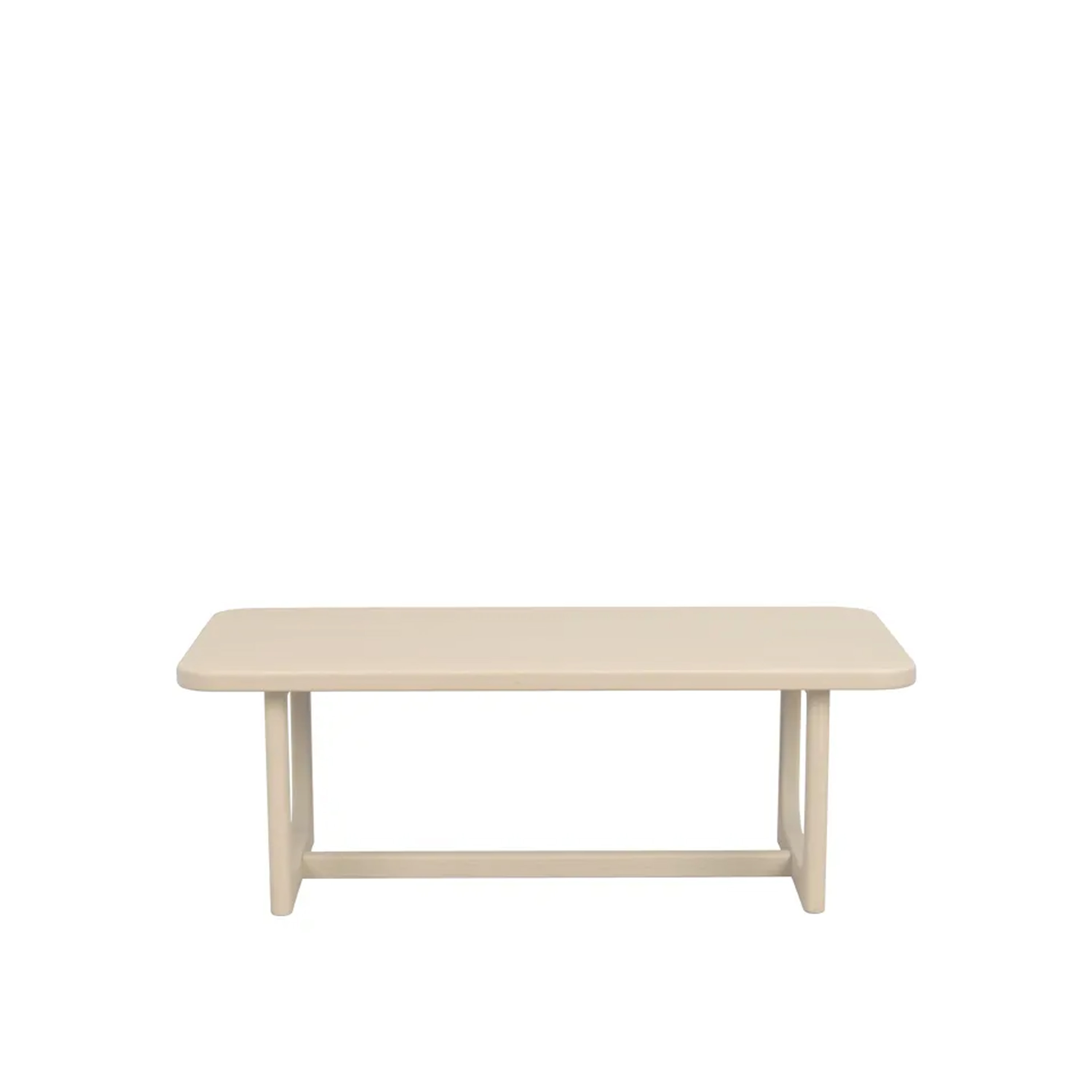 Driscoll Soffbord Vitpigmenterad Ek 103x50