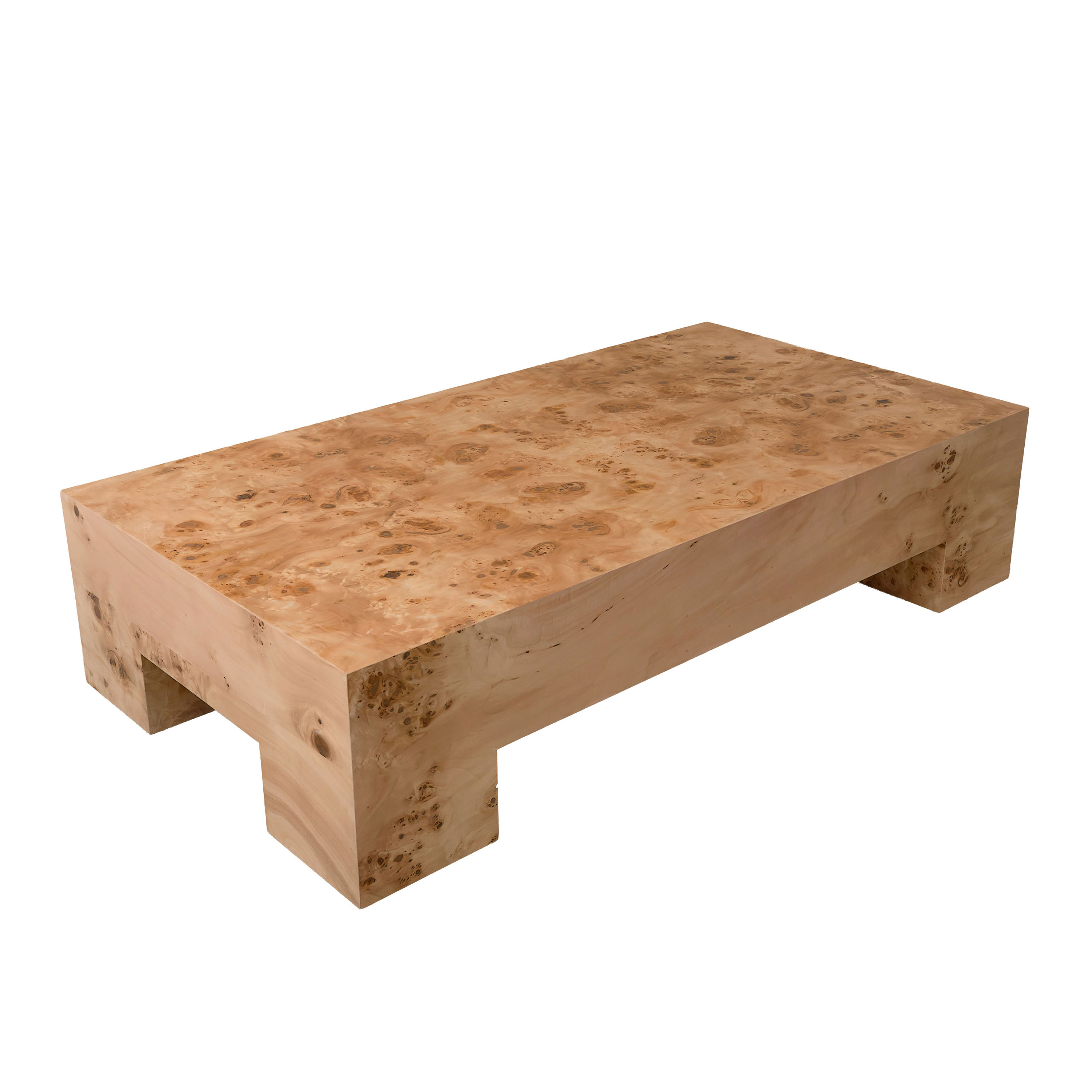 Chunky Sofabord Poppel 130x70