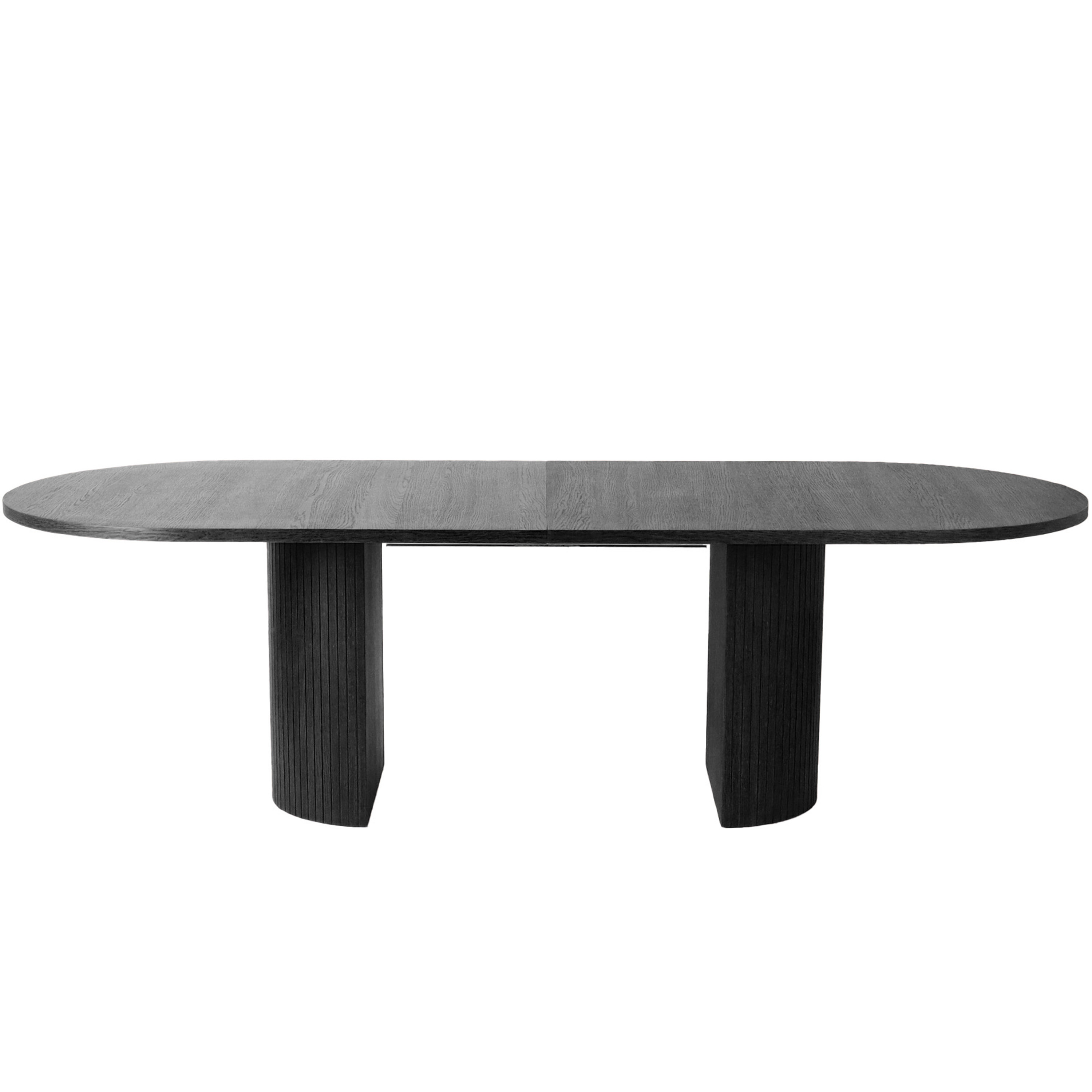 Bauer Esstisch Schwarz Gebeizt 220+50