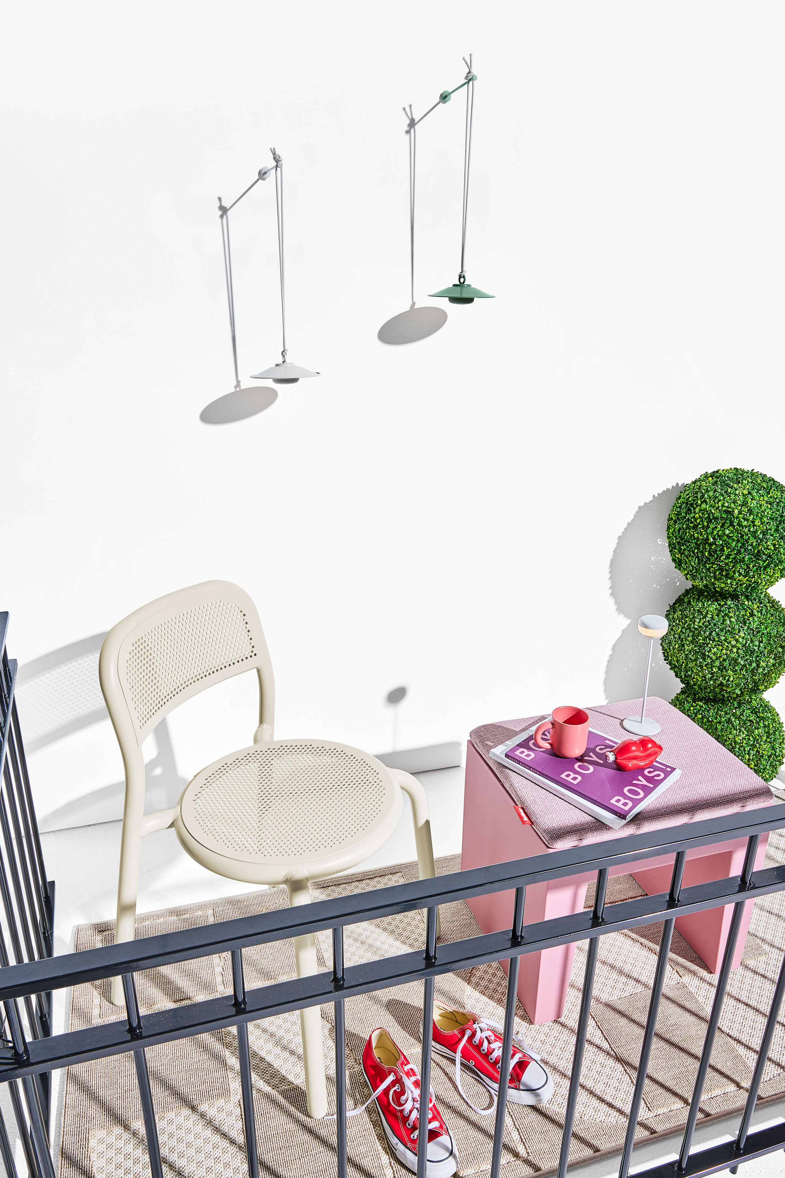 Fatboy Carpretty Catwalk Outdoor Teppich Jigsaw Cream/White 80x200