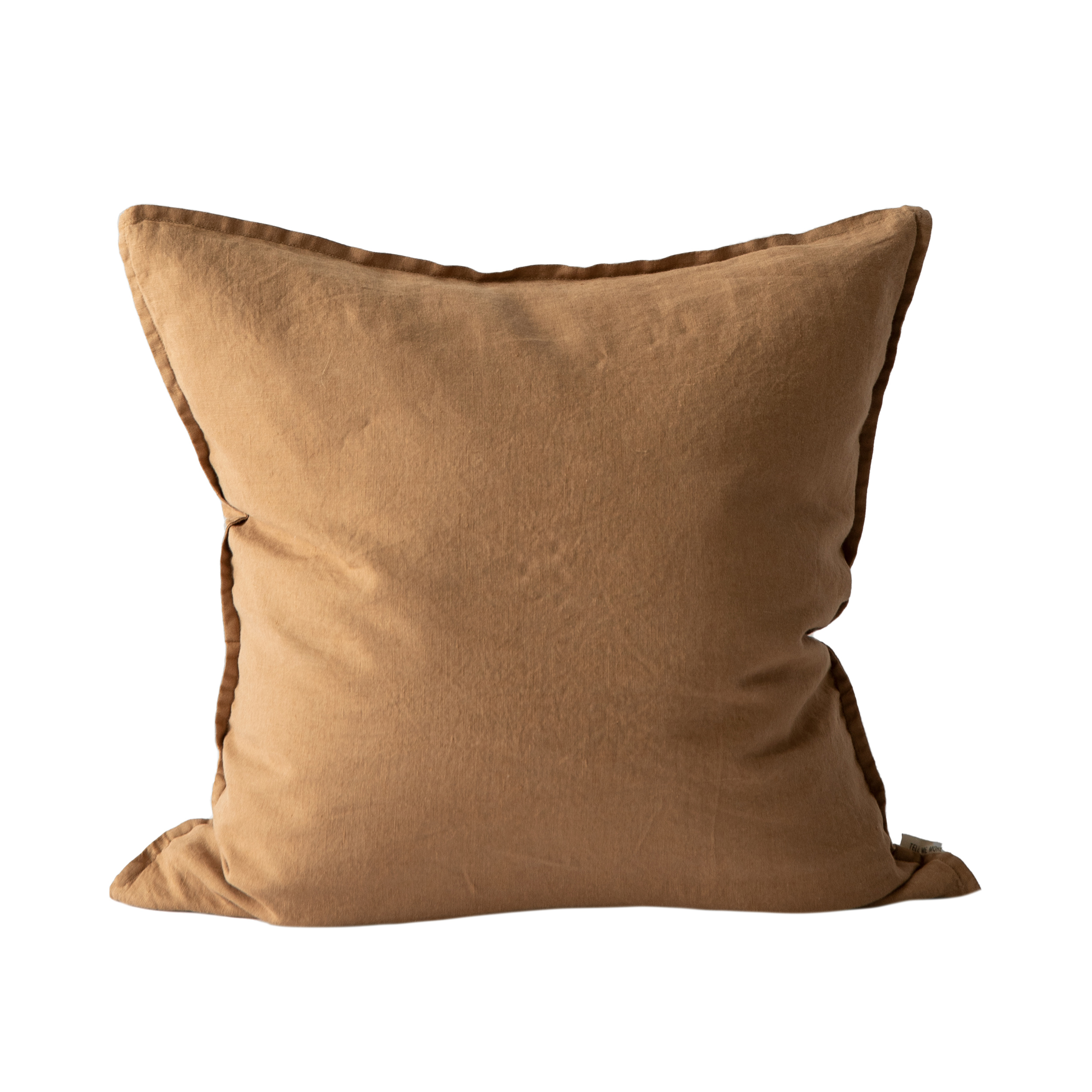 Kuddfodral Linne Hazelnut 50x50
