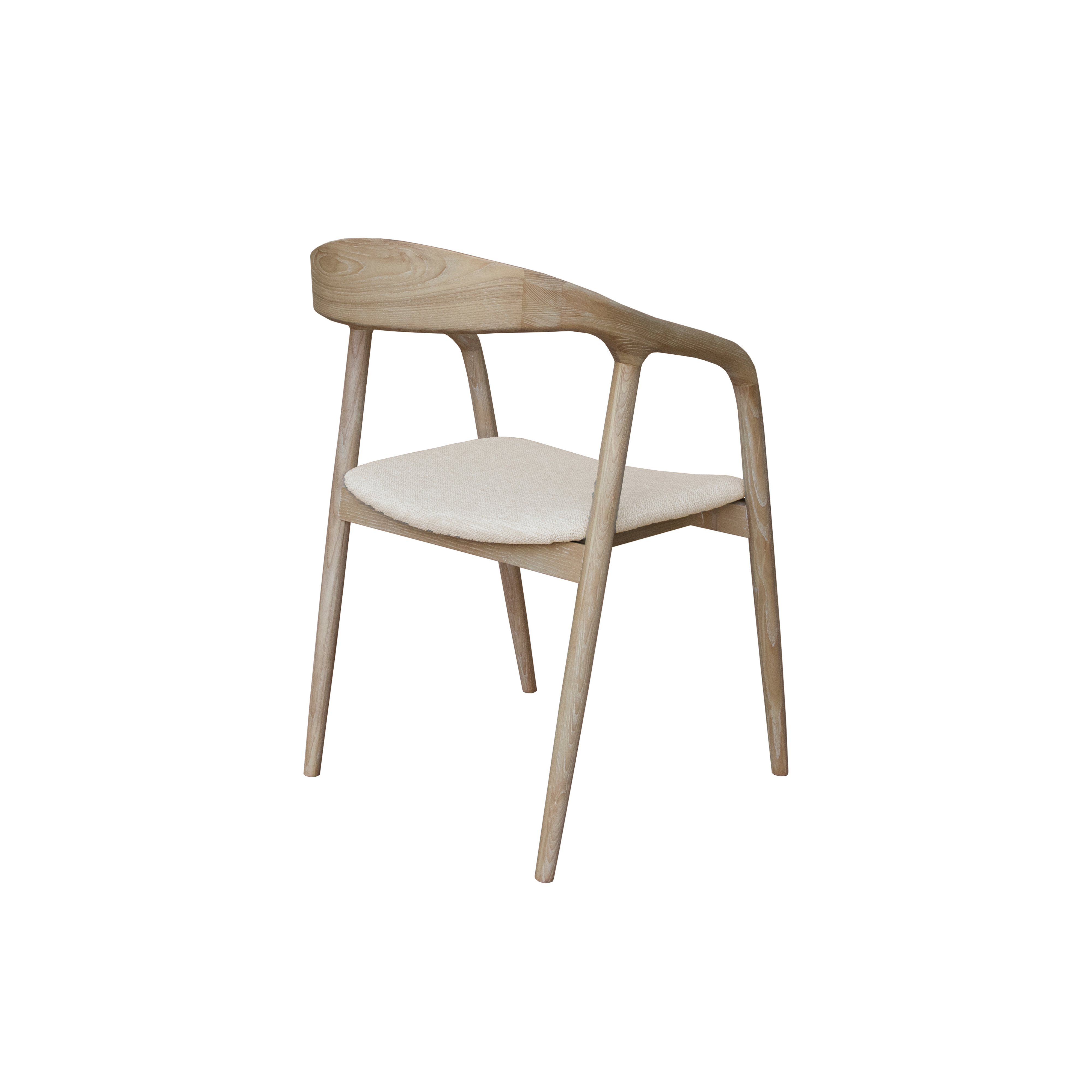 Sleepo Collection Casper Karmstol Vitpigmenterad/Natur