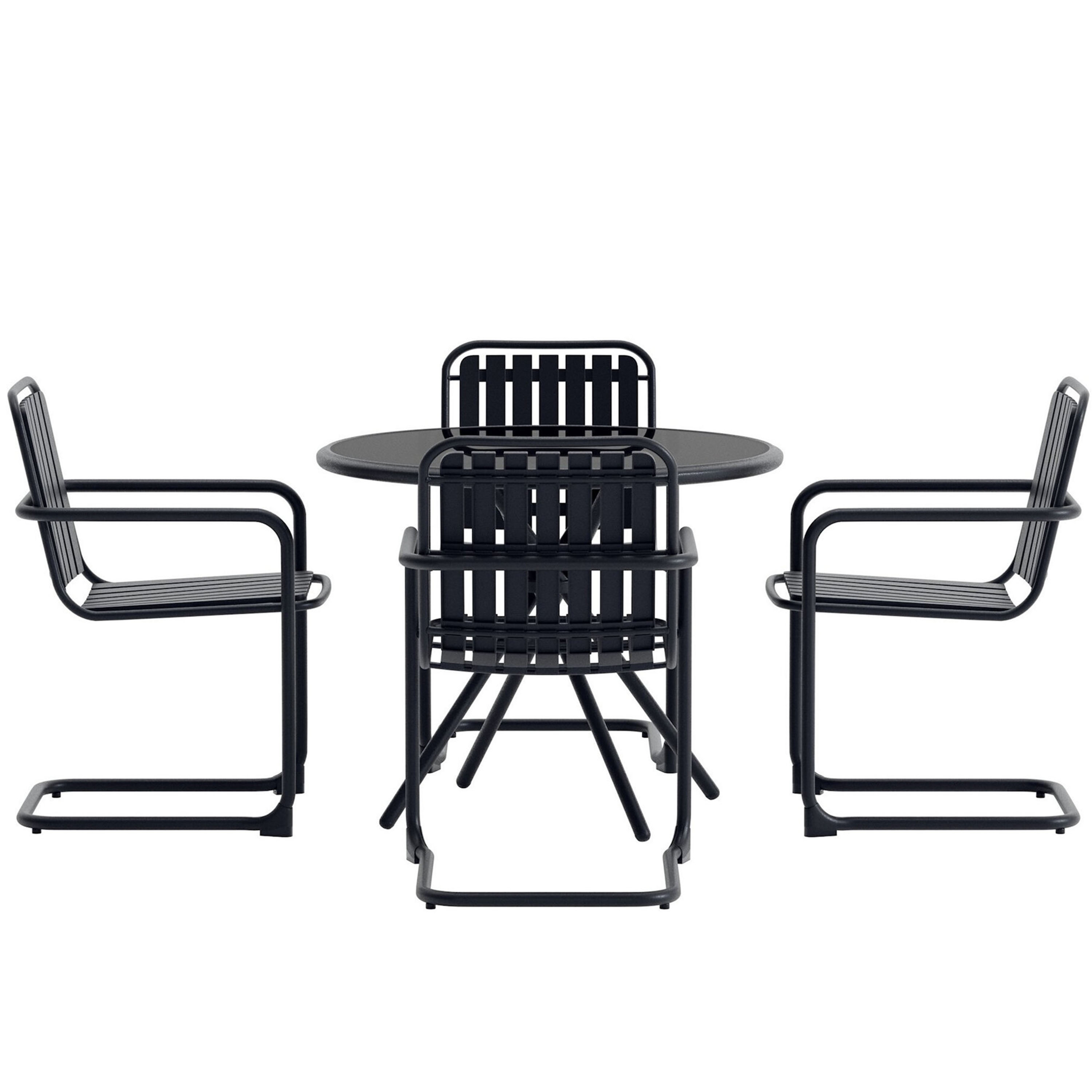 Venture Home Chios Matgrupp Black