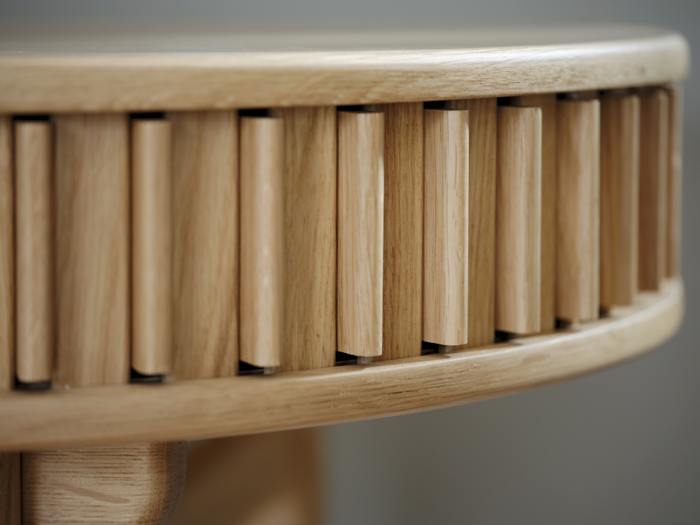 Nordic Home Alice Skrivbord Natural Oak 60x120