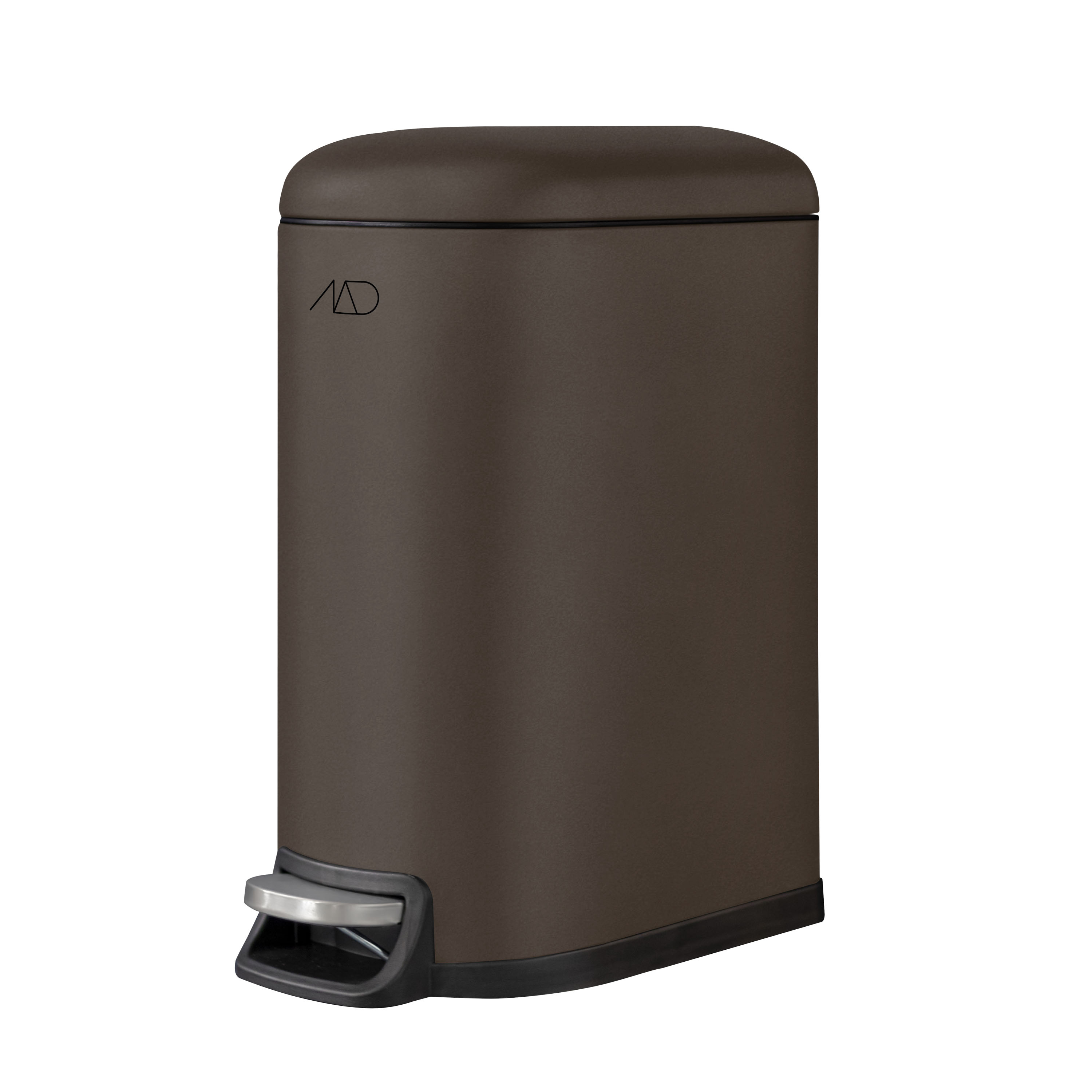 Walther Pedalbøtte Brun 10 liter