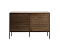 Clara Sideboard Smoked Oak 120cm