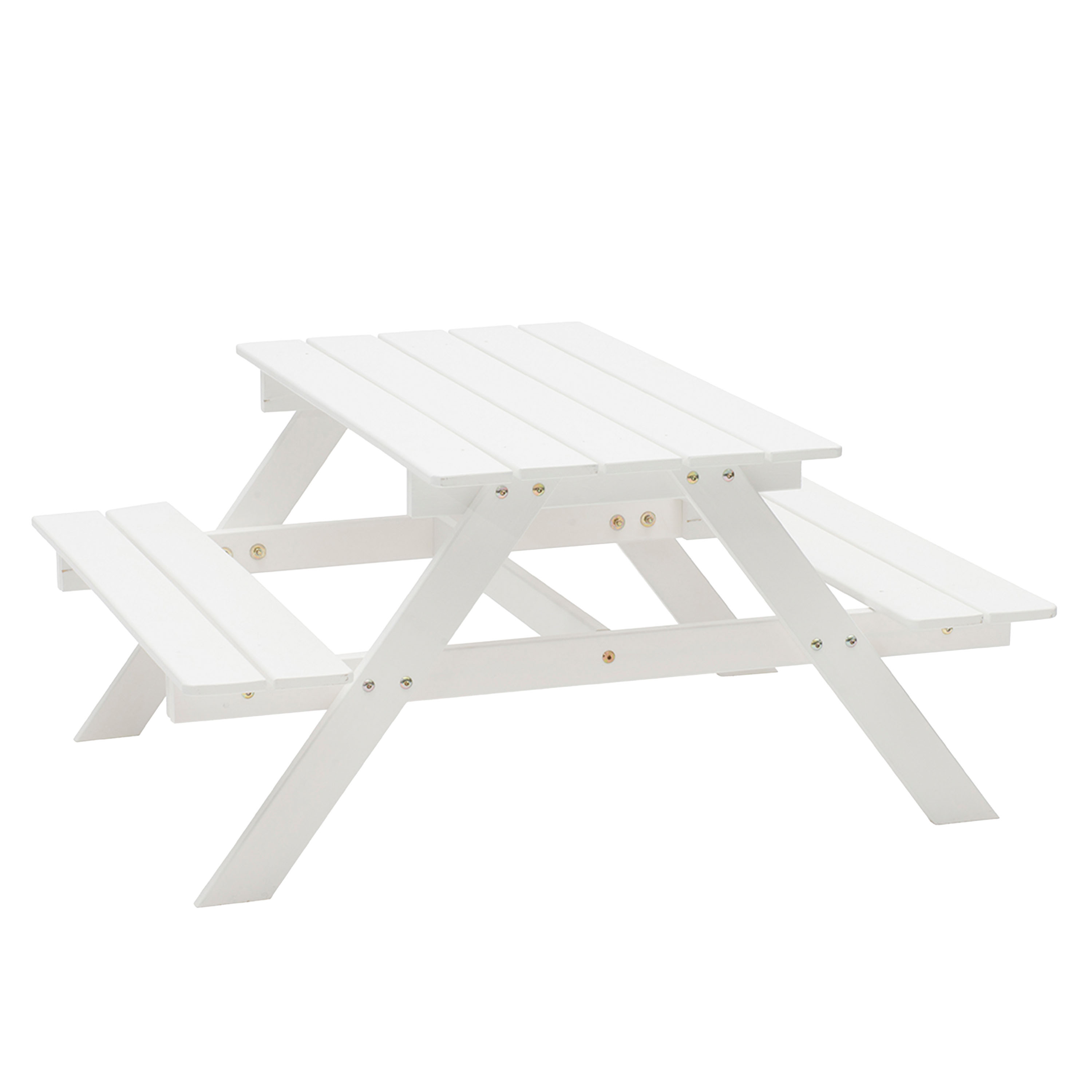 Picnic Esstisch Weiß Mini 90x106