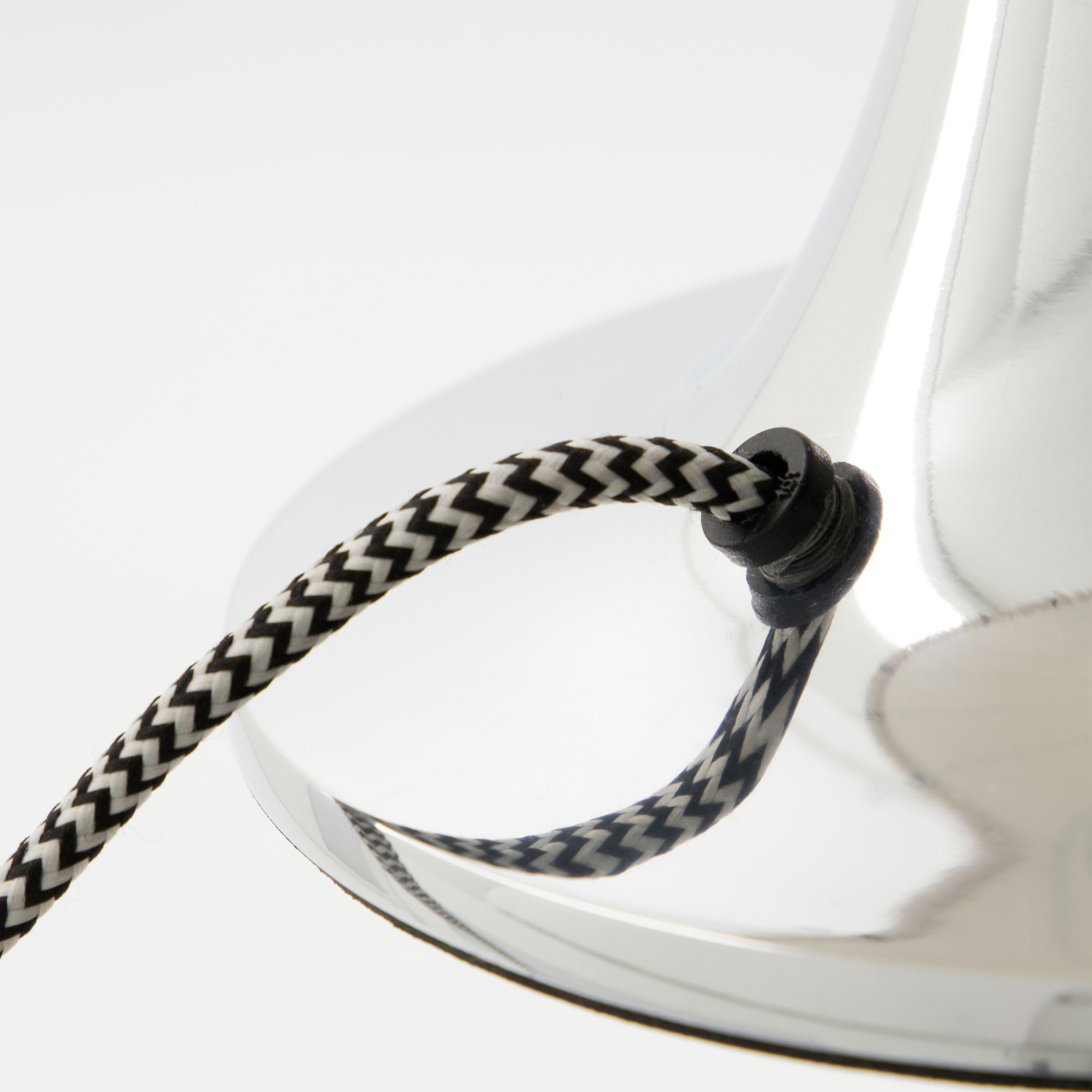 House Doctor Tulip Pöytävalaisin Hopea 50 cm