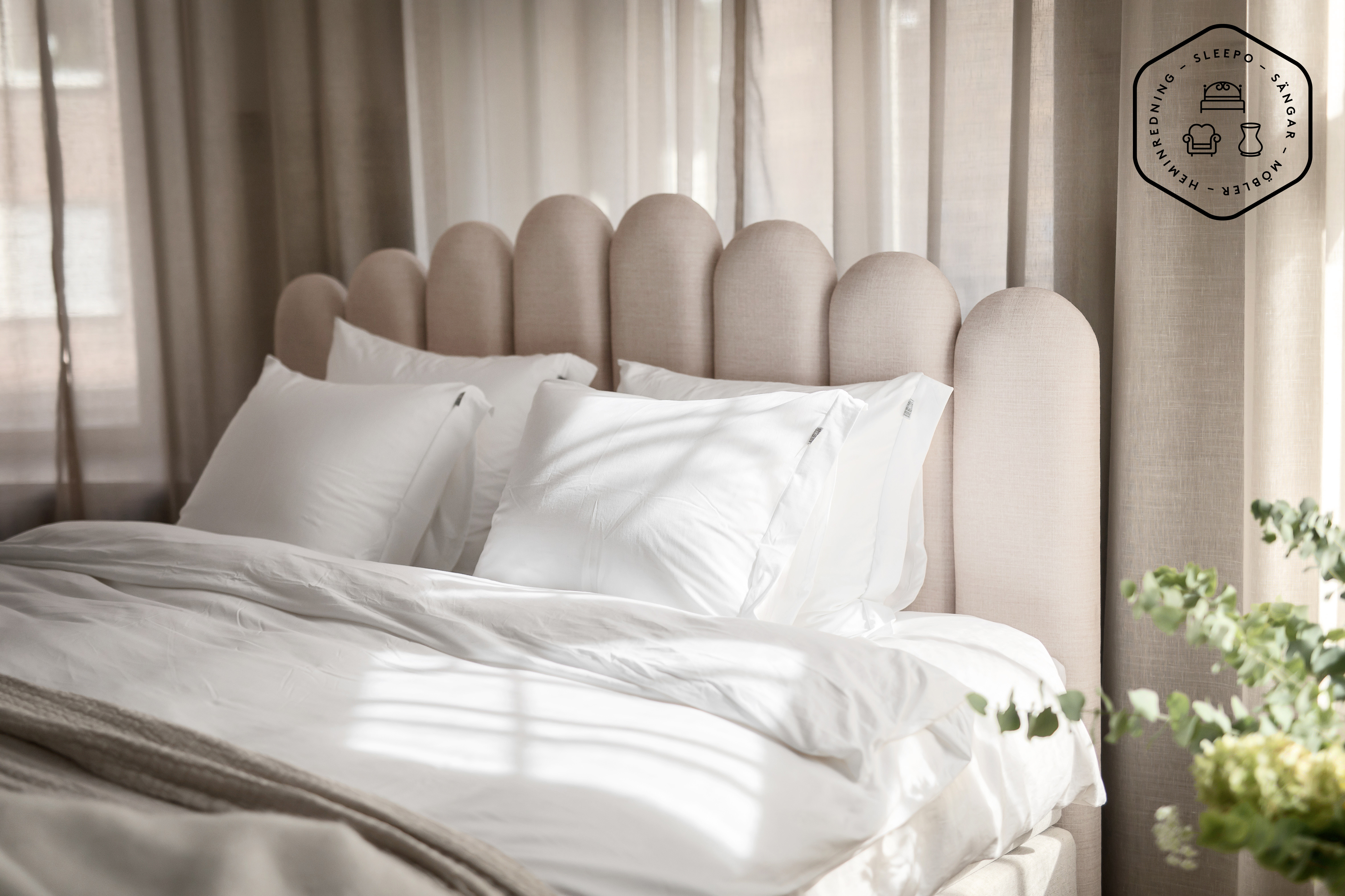 Beach House Company Plain Örngott White 50x60