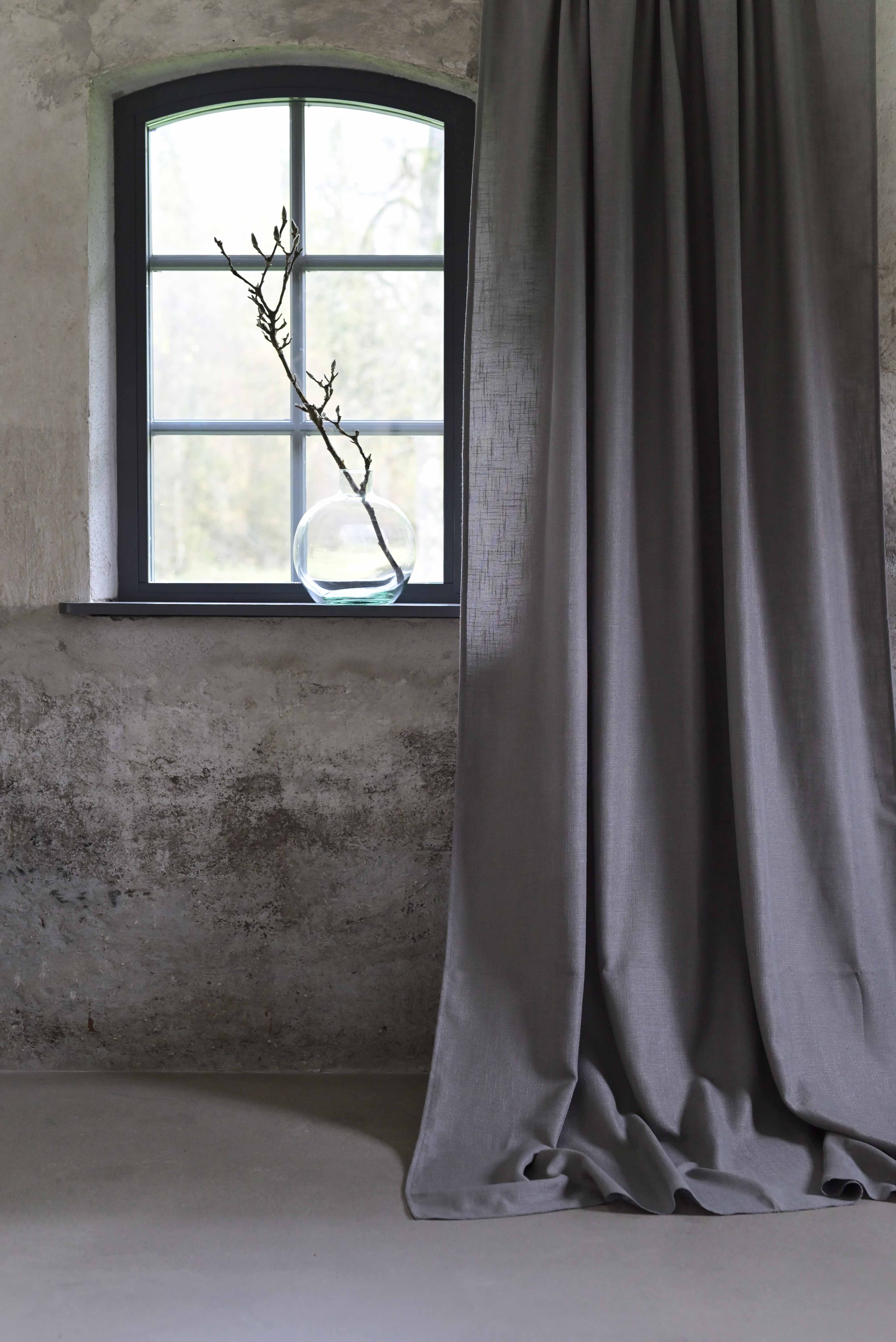 Fondaco Bella Gardinlengde Stålgrå 250cm